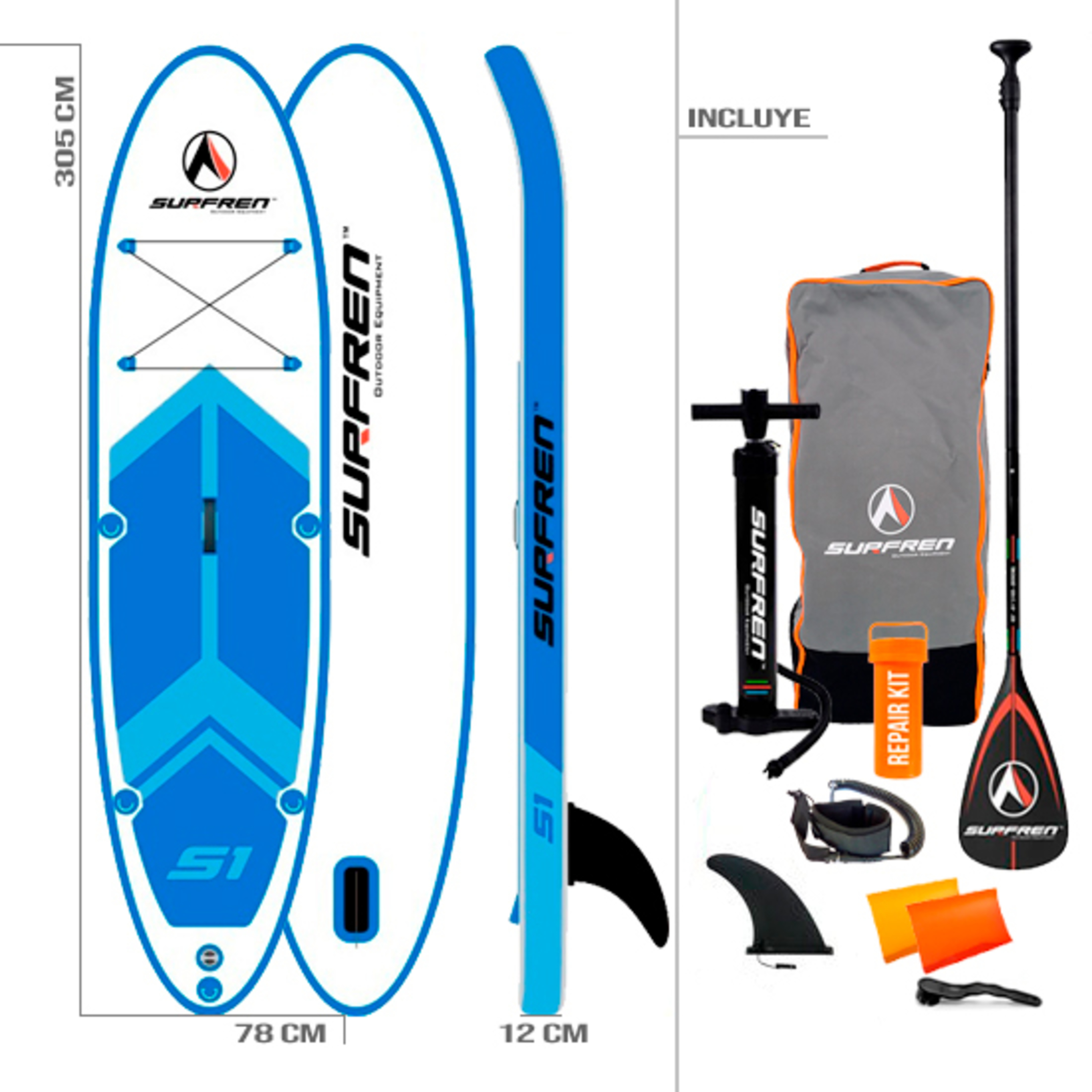 Tabla Paddle Surf Surfren S1