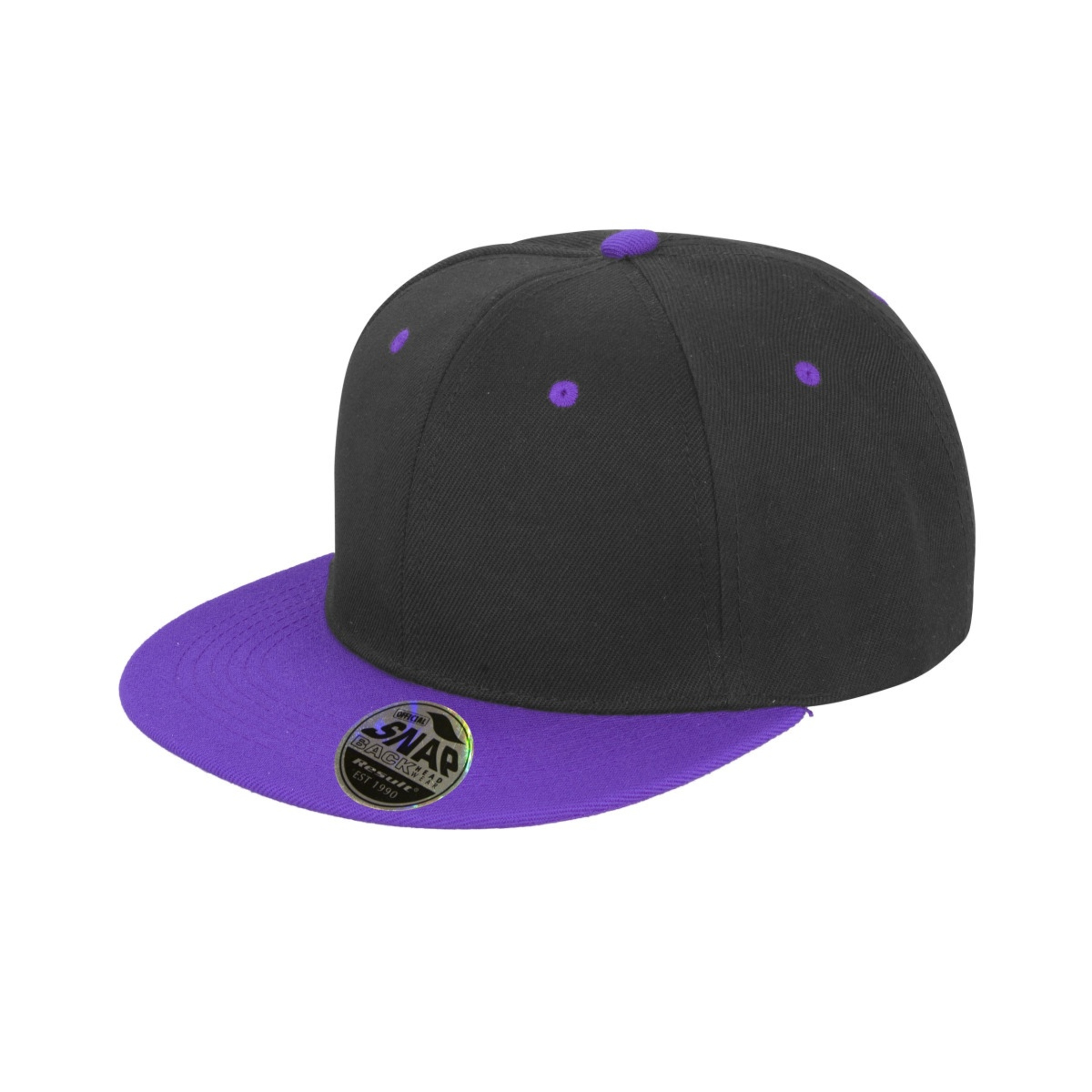 Gorra Visera Plana Original 2 Colores Con Cierre Snapback Result Bronx Core (Paquete De 2)