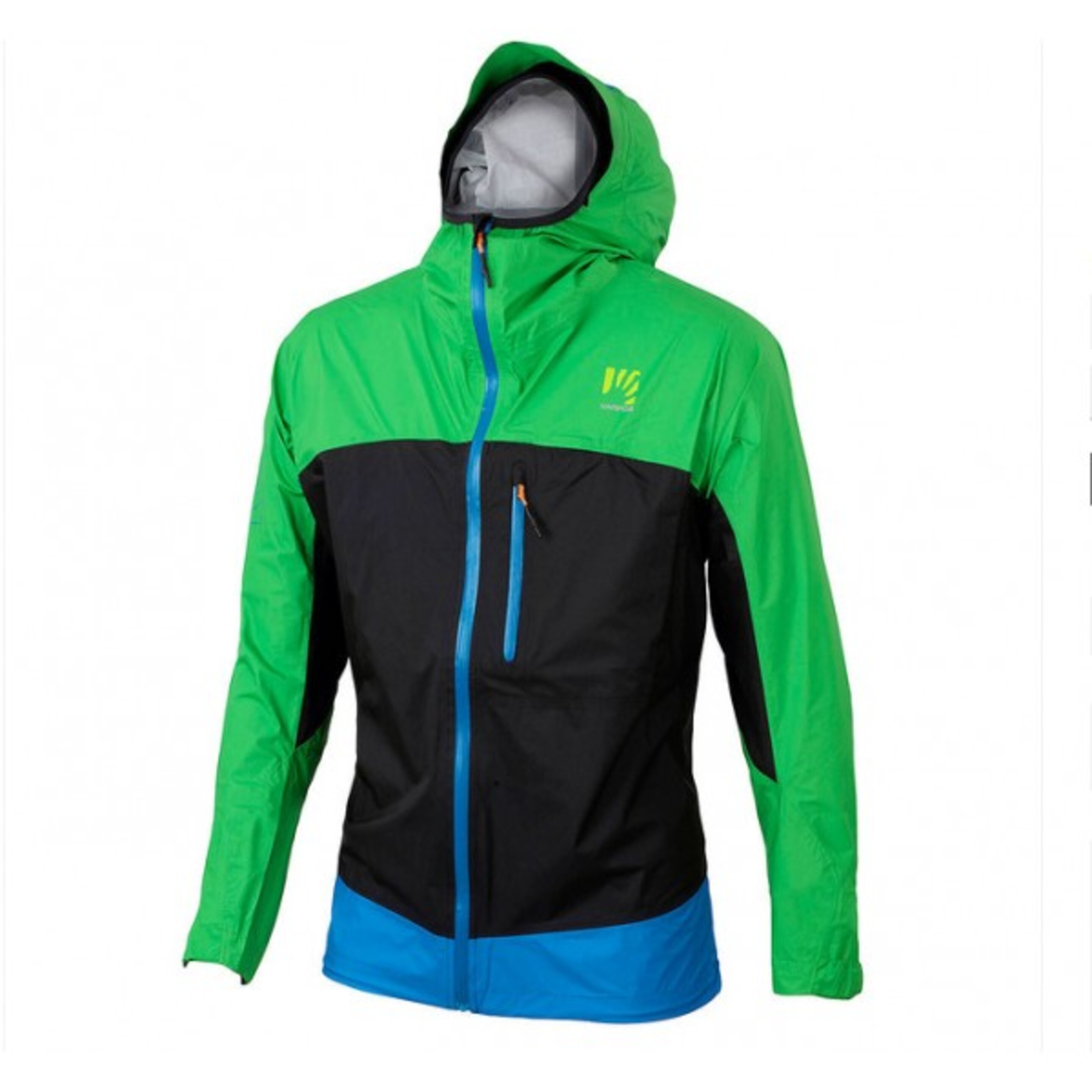 Chaqueta Karpos Lot Rain Green/black/bluette