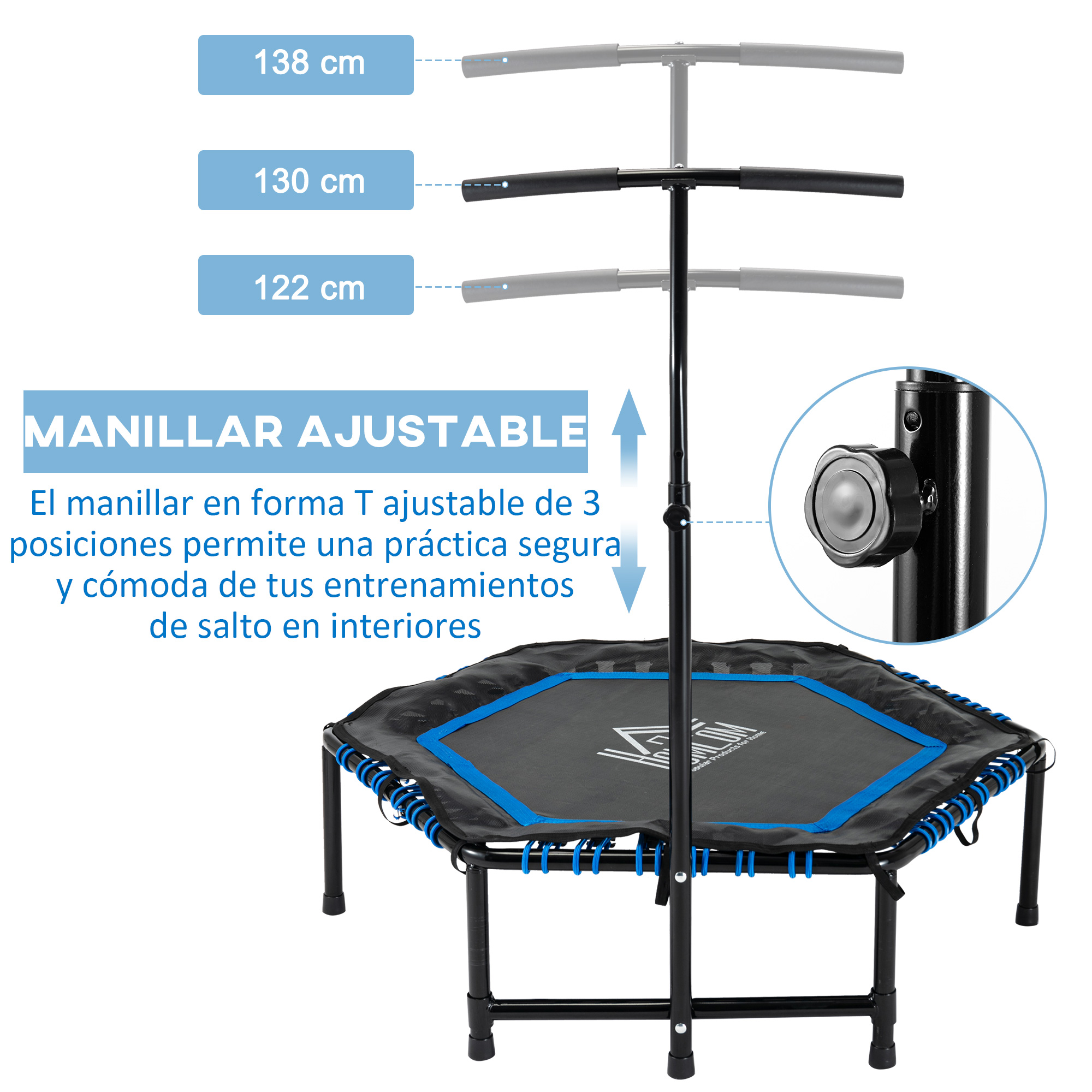 Trampolín Fitness Homcom A71-006v01bu