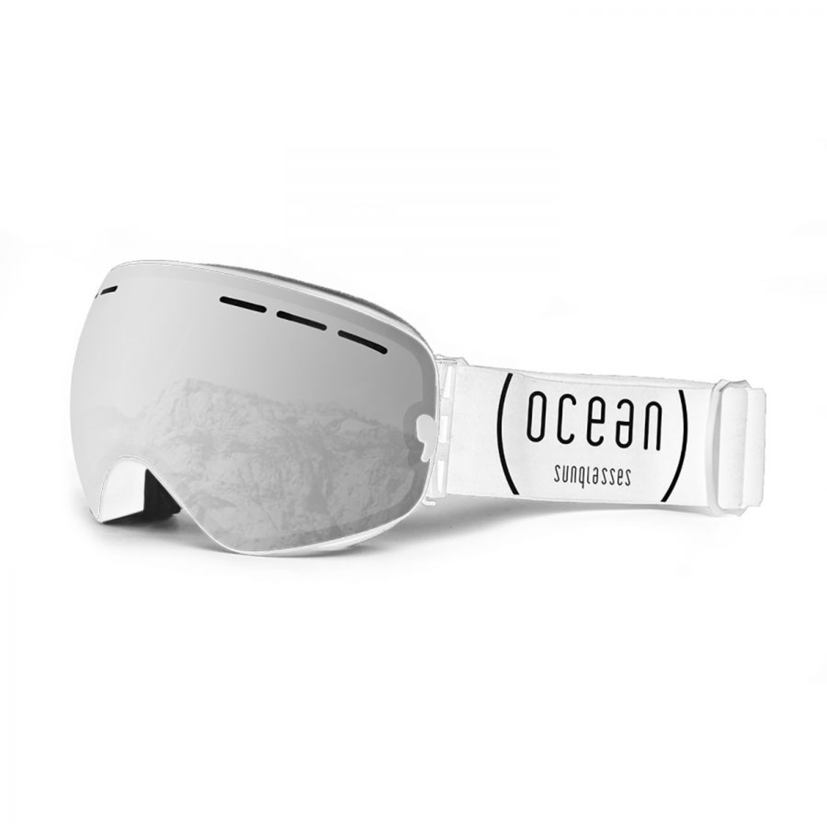 Máscara De Ski Ocean Sunglasses Cervino - blanco - 