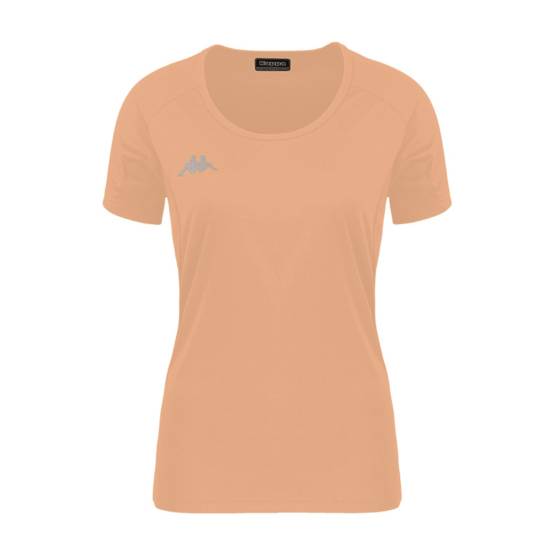 Camiseta Mujer Kappa Fania - naranja-fluor - 