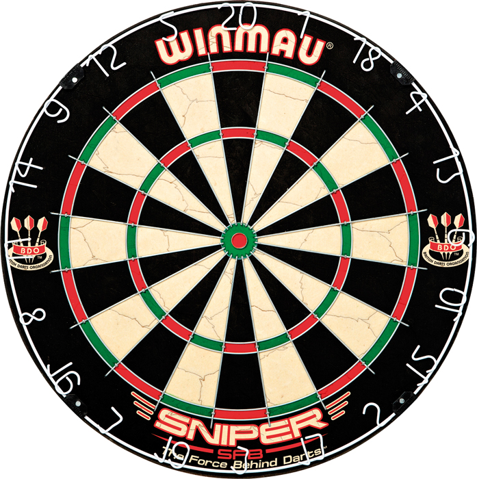 Sniper Winmau + Juego De Tablas - blanco-multicolor - 