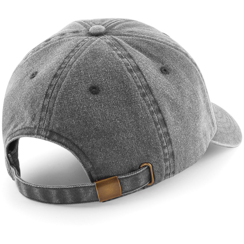 Gorra Estilo Vintage Denim De Perfil Bajo Beechfield