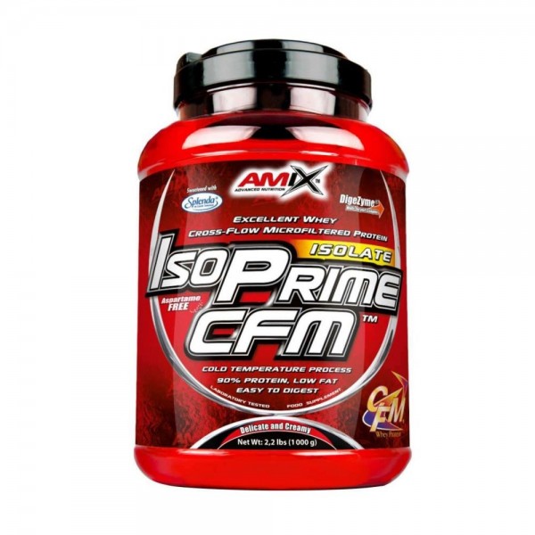 Amix Isoprime Cfm Isolate Proteína Isolada Sabor Doble Chocolate Blanco 1 Kg  MKP
