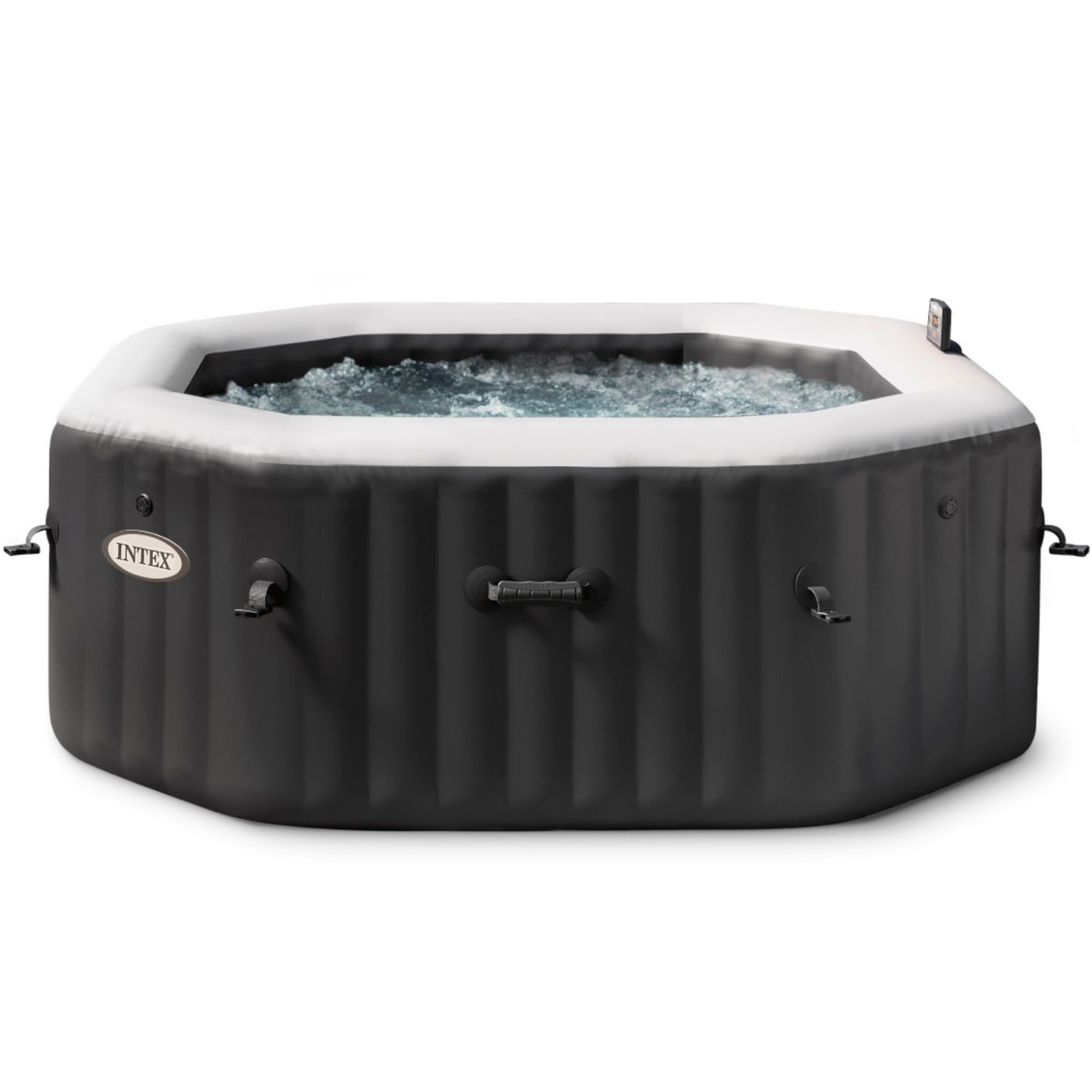 Spa Hinchable Octogonal Con Burbujas Y Jets 1.098 Litros Intex