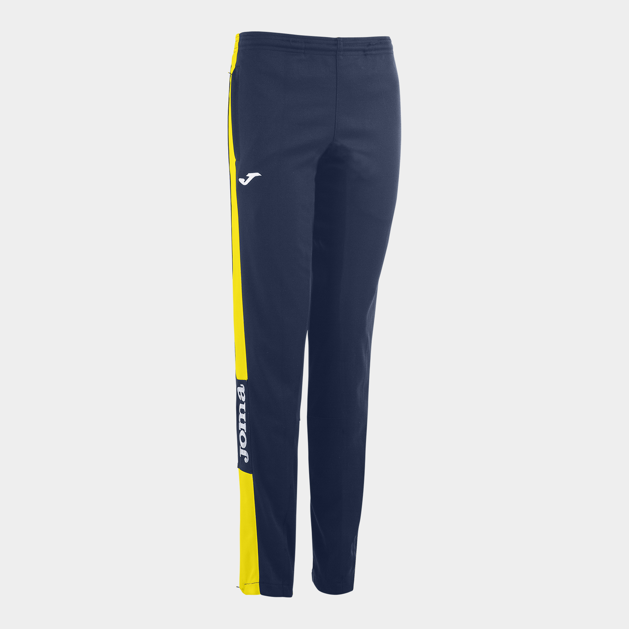 Calça Comprida Joma Championship Iv Azul Marinho Amarelo