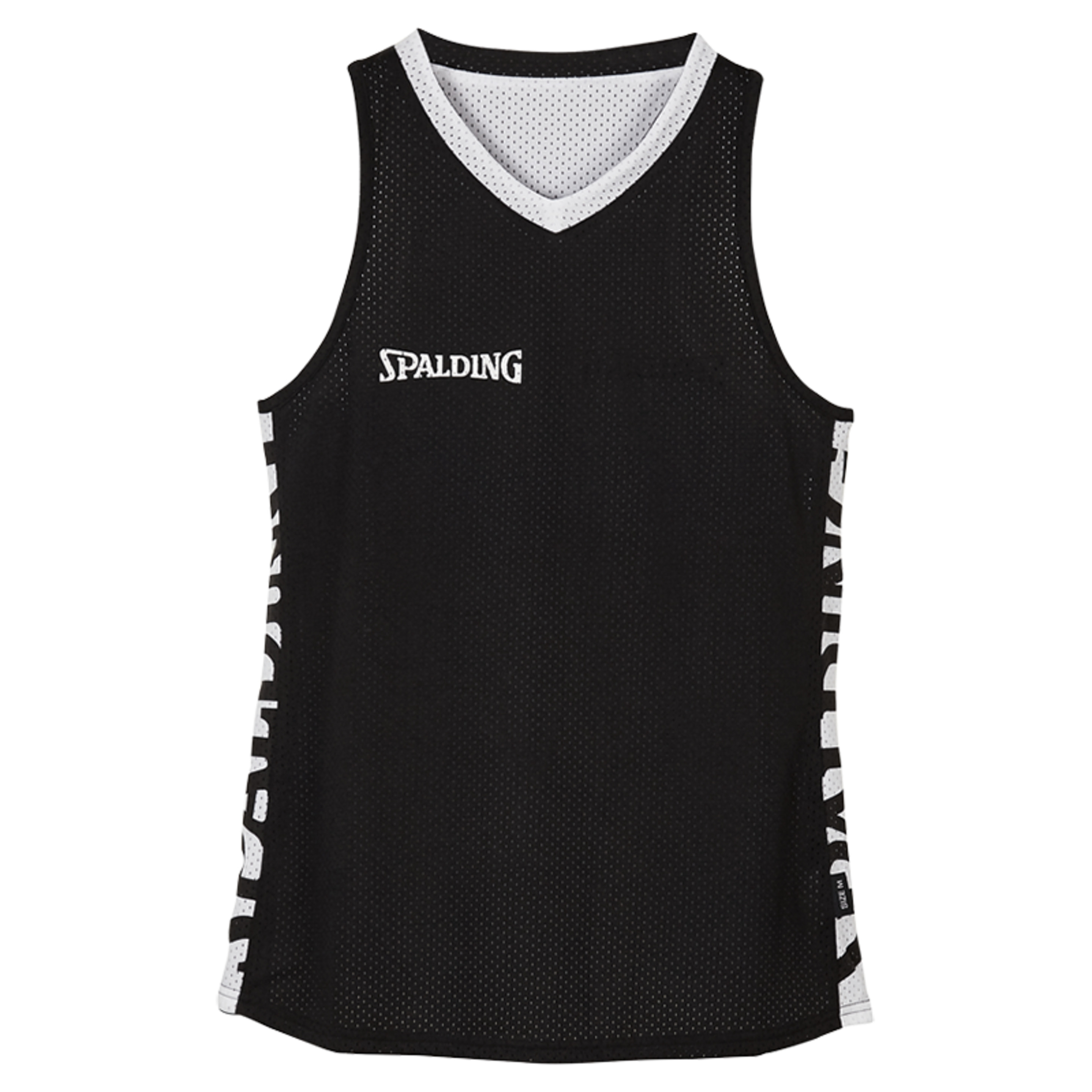 Essential Reversible Shirt 4her Black Spalding - negro-blanco - 