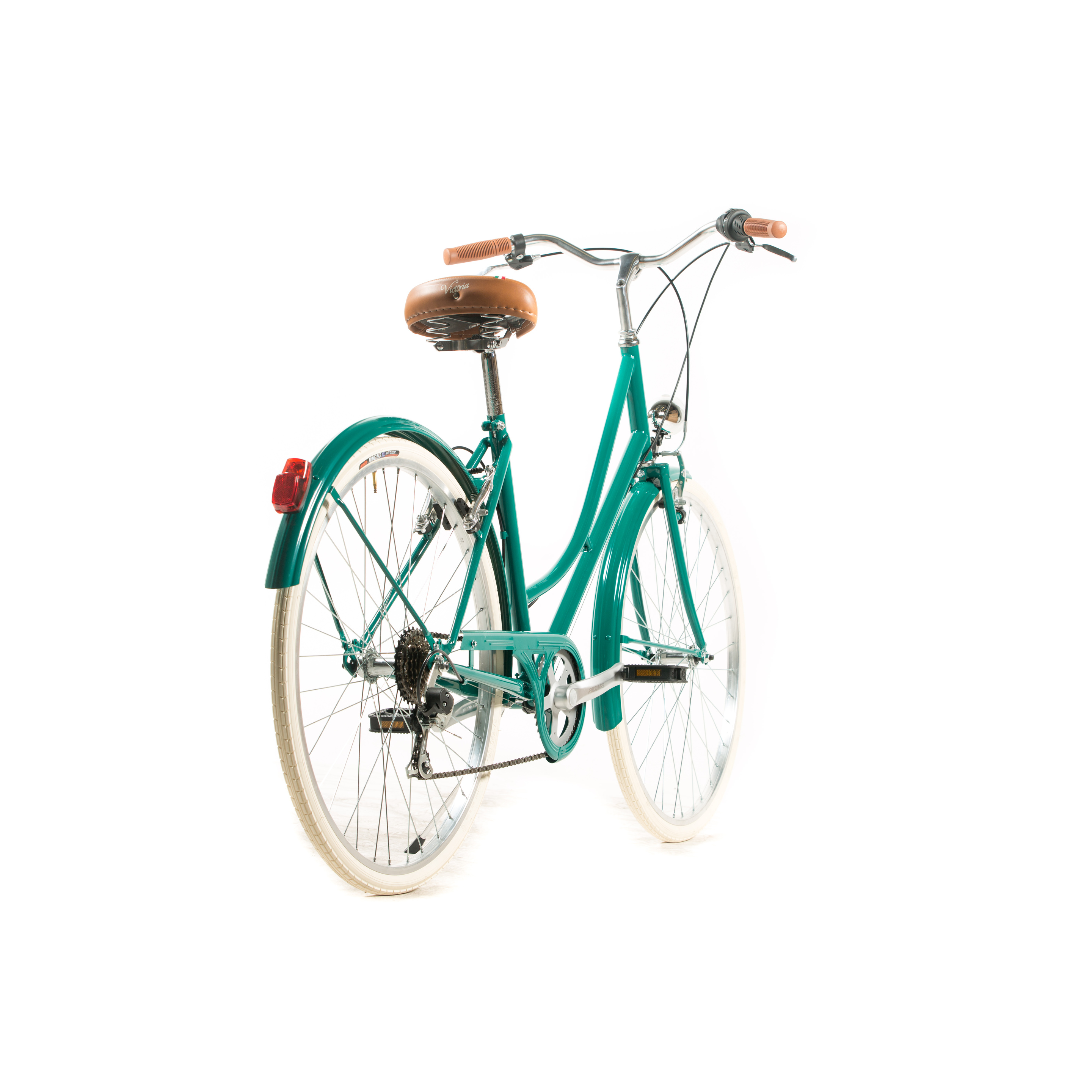 Bicicleta Urbana Capri Valentina 6 Velocidade, Verde Esmeralda