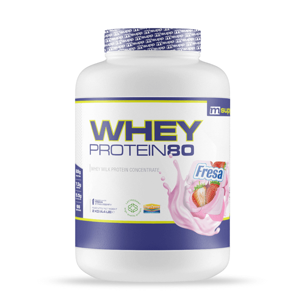 Whey Protein80 - 2 Kg De Mm Supplements Sabor Fresa -  - 