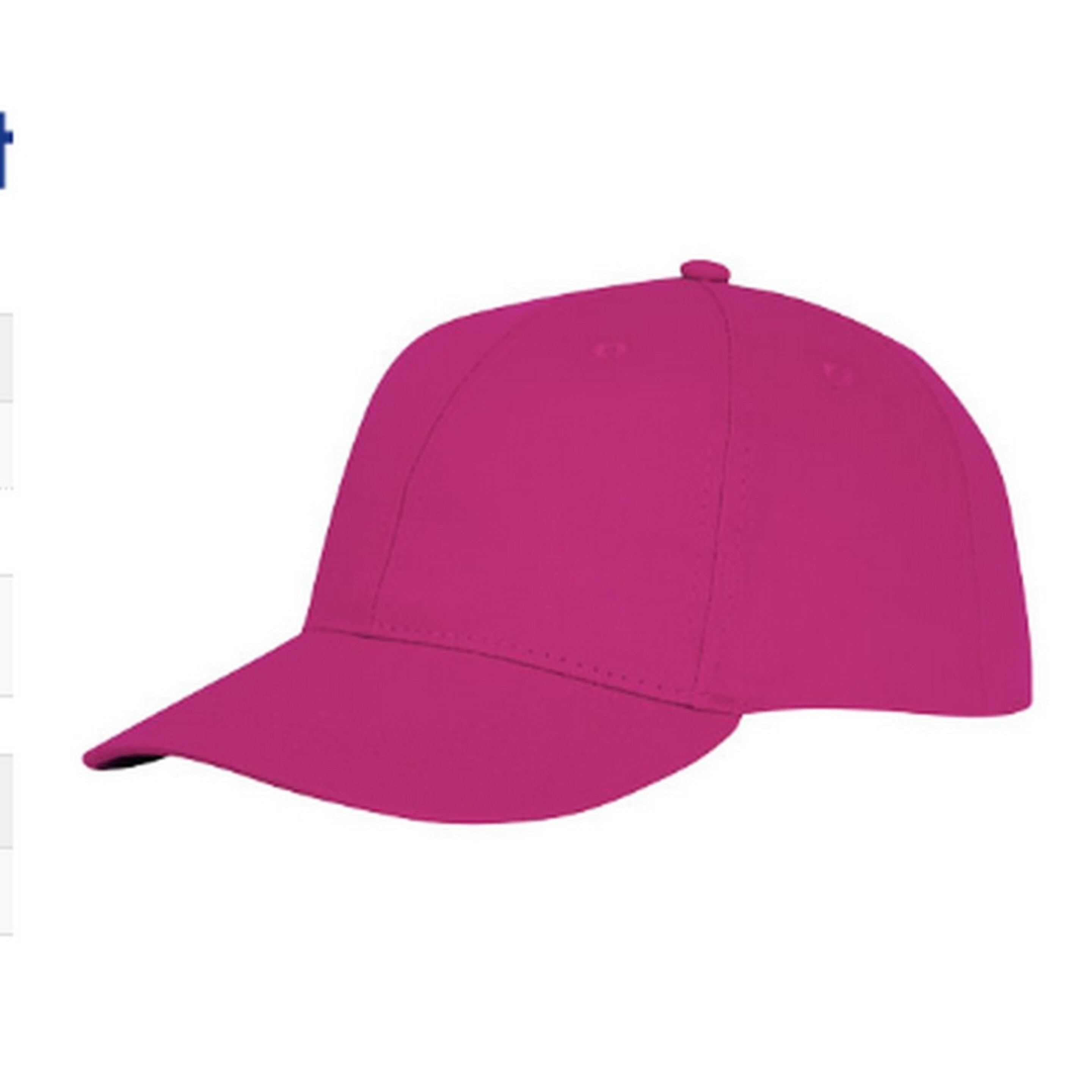 Gorra Modelo Ares De 6 Paneles Para Adultos Bullet (Rosa)