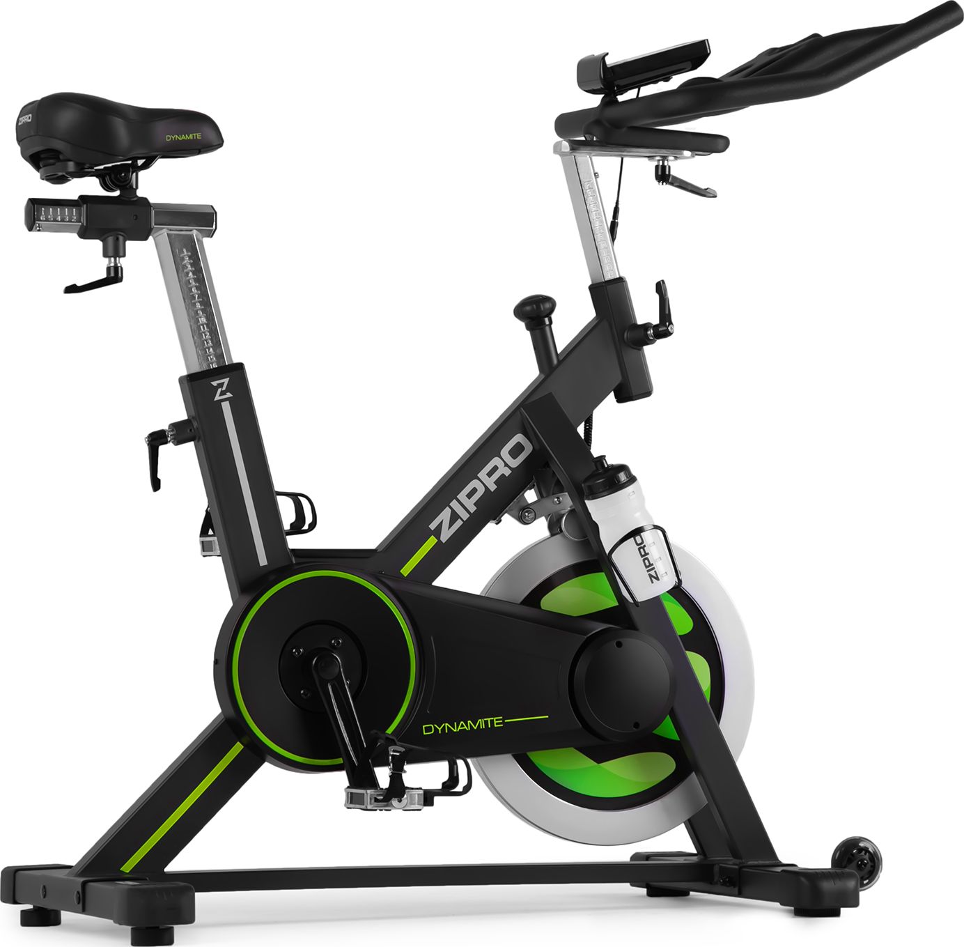 Bicicleta De Exercício Zipro Dynamite Iconsole+ - negro-verde - 