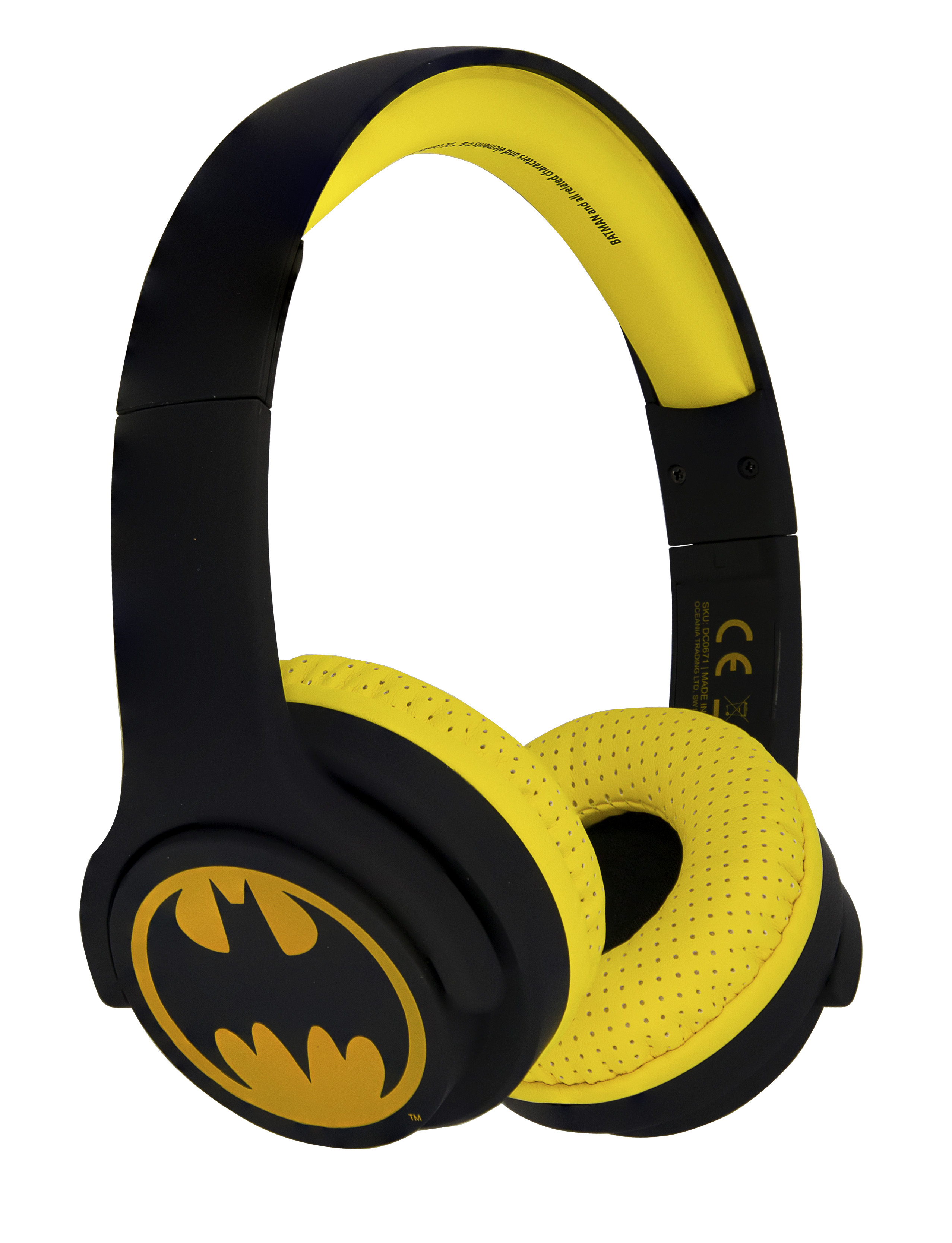 Otl Auriculares Inalámbricos De Batman - negro-amarillo - 