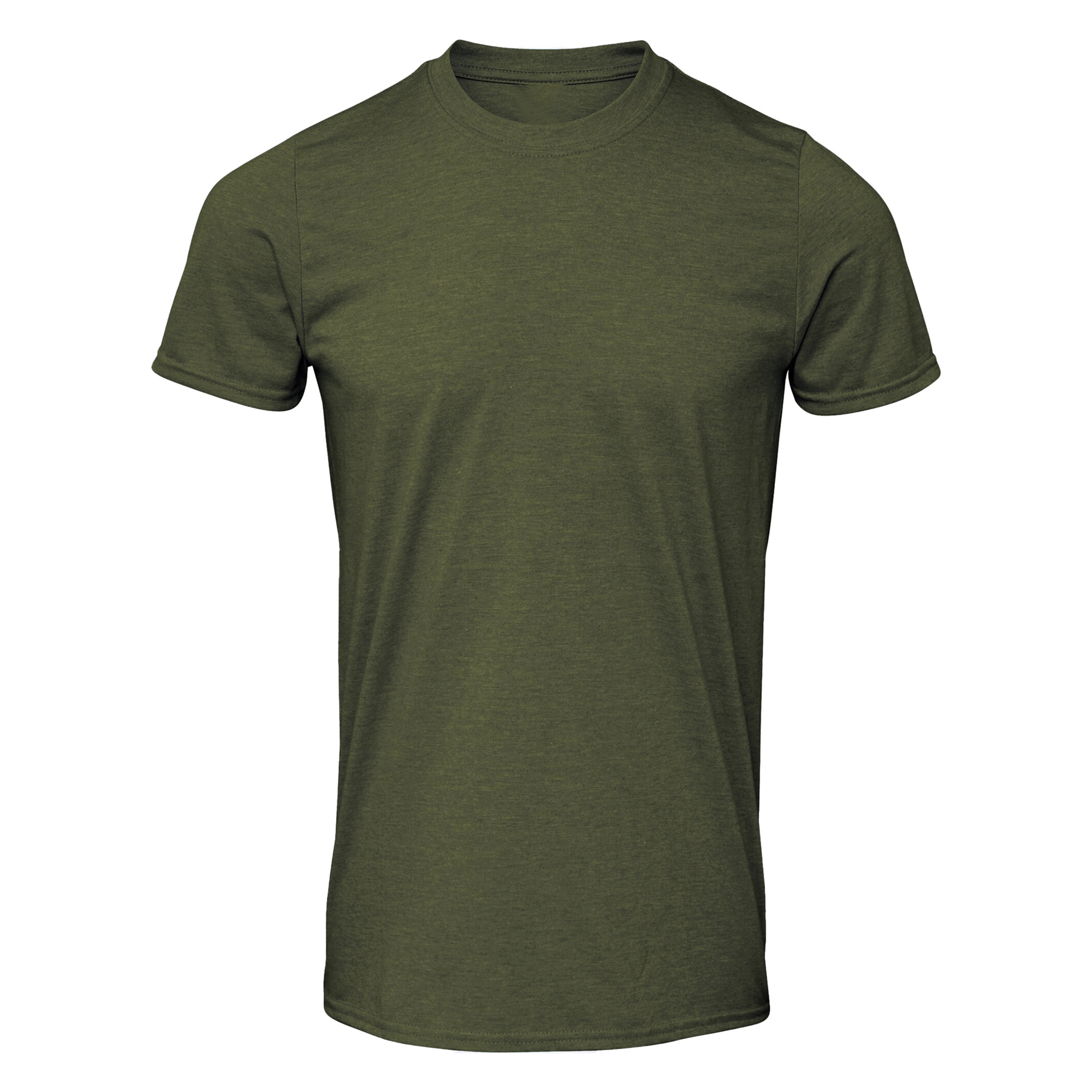 Camiseta Suave Gildan - verde-militar - 