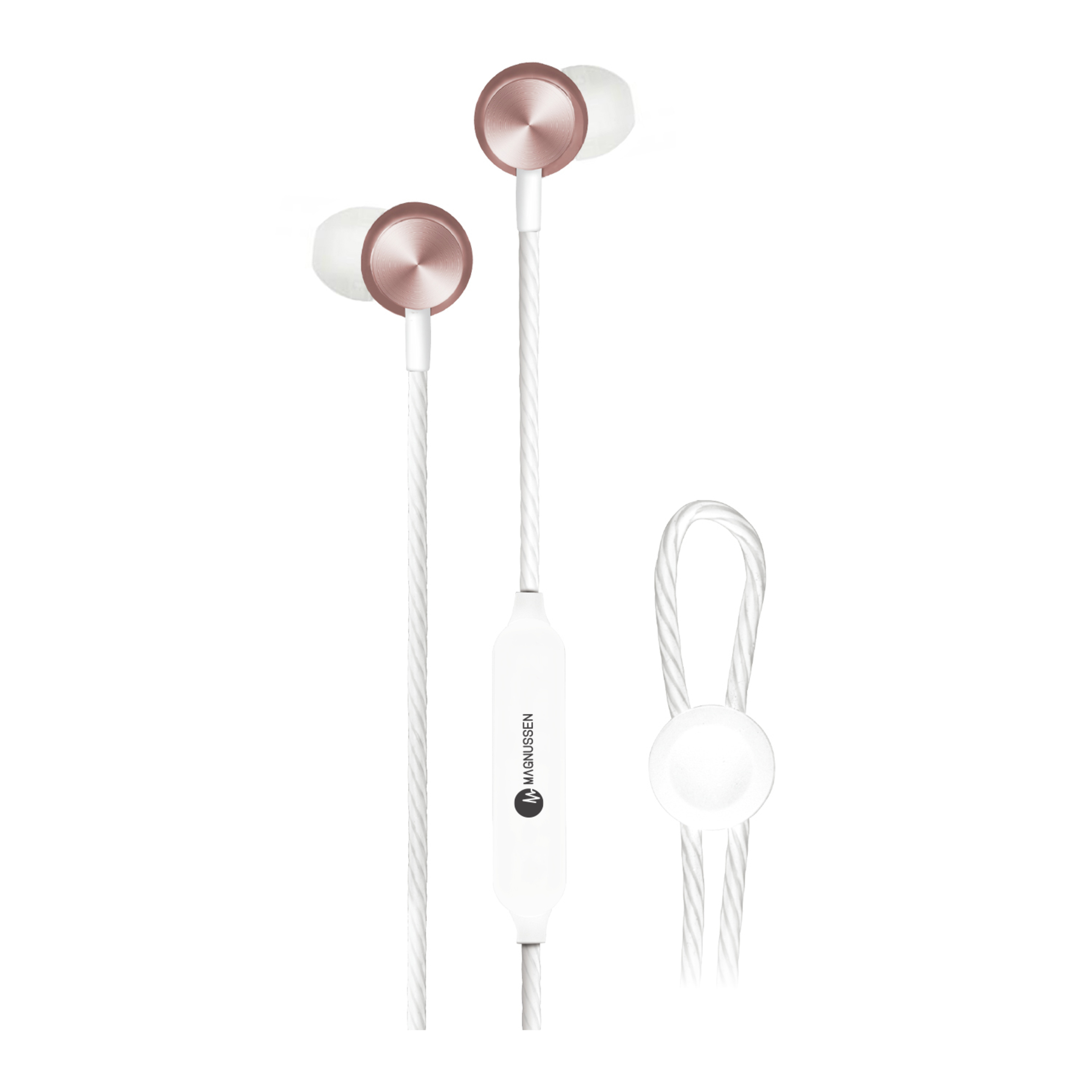Auriculares Bluetooth Magnusen M7 - rosa-dorado - 