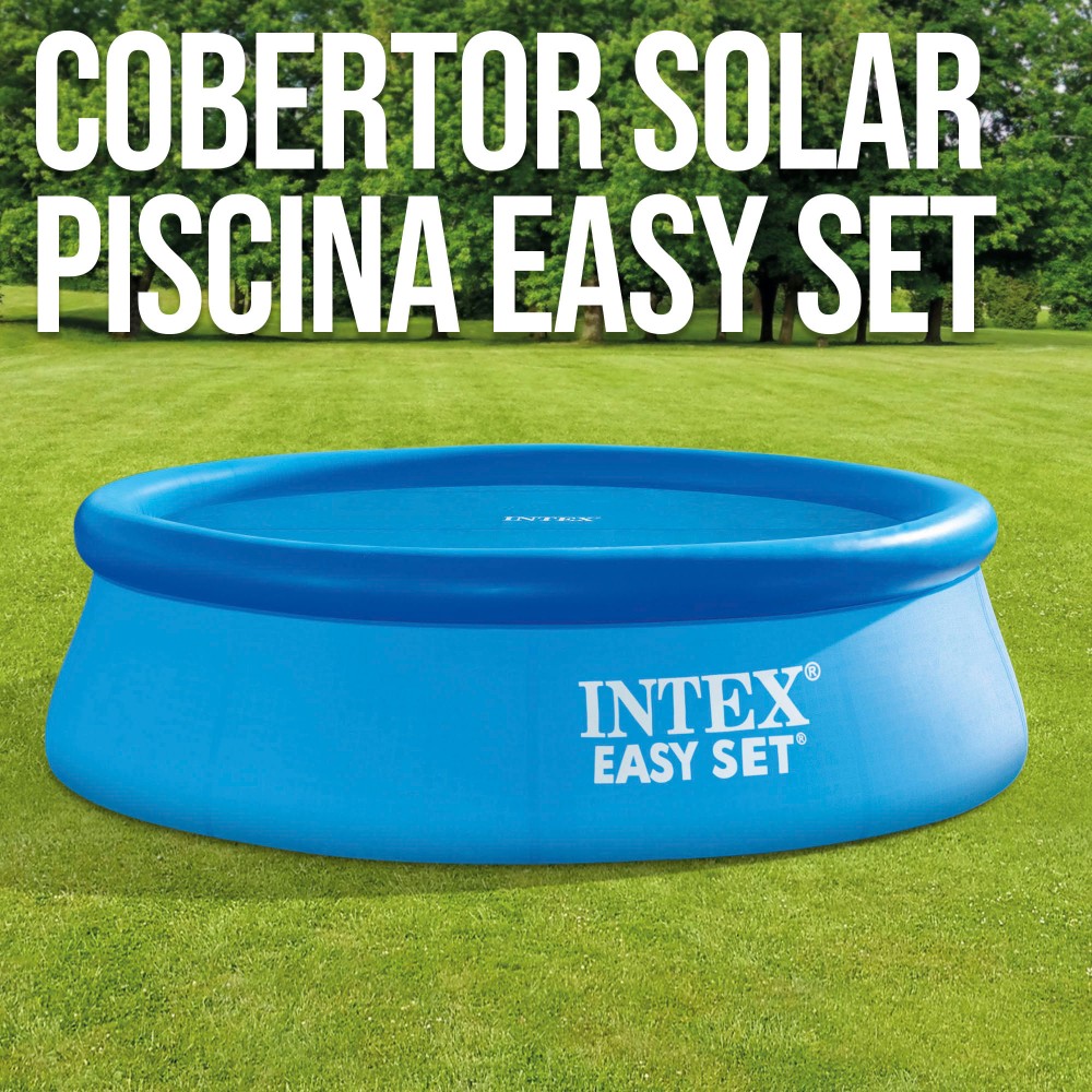 Cobertura Solar Piscina Intex Easy Set/metal Frame