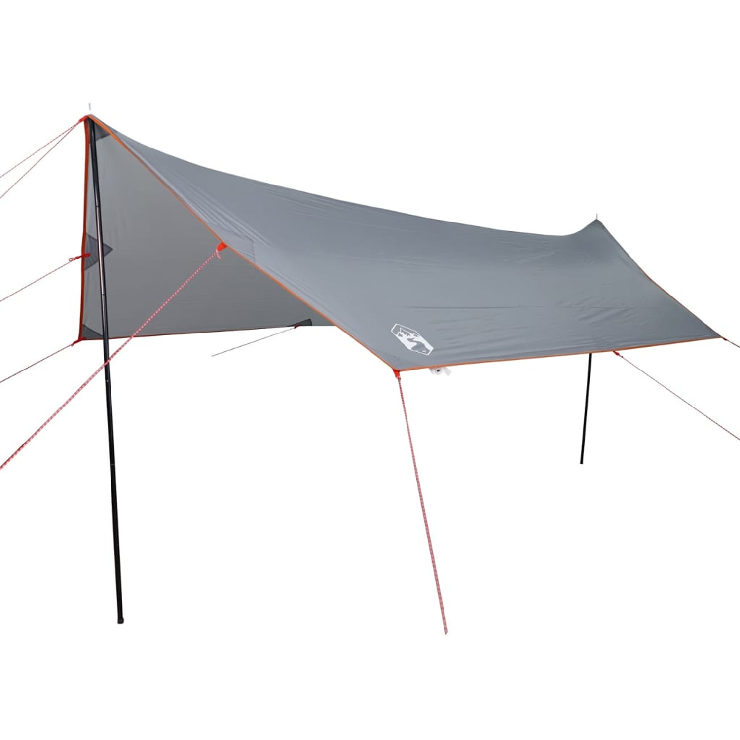 Lona De Camping Impermeable Vidaxl 460x305x210 Cm (42x12.5x12.5 Cm) - gris-naranja - 