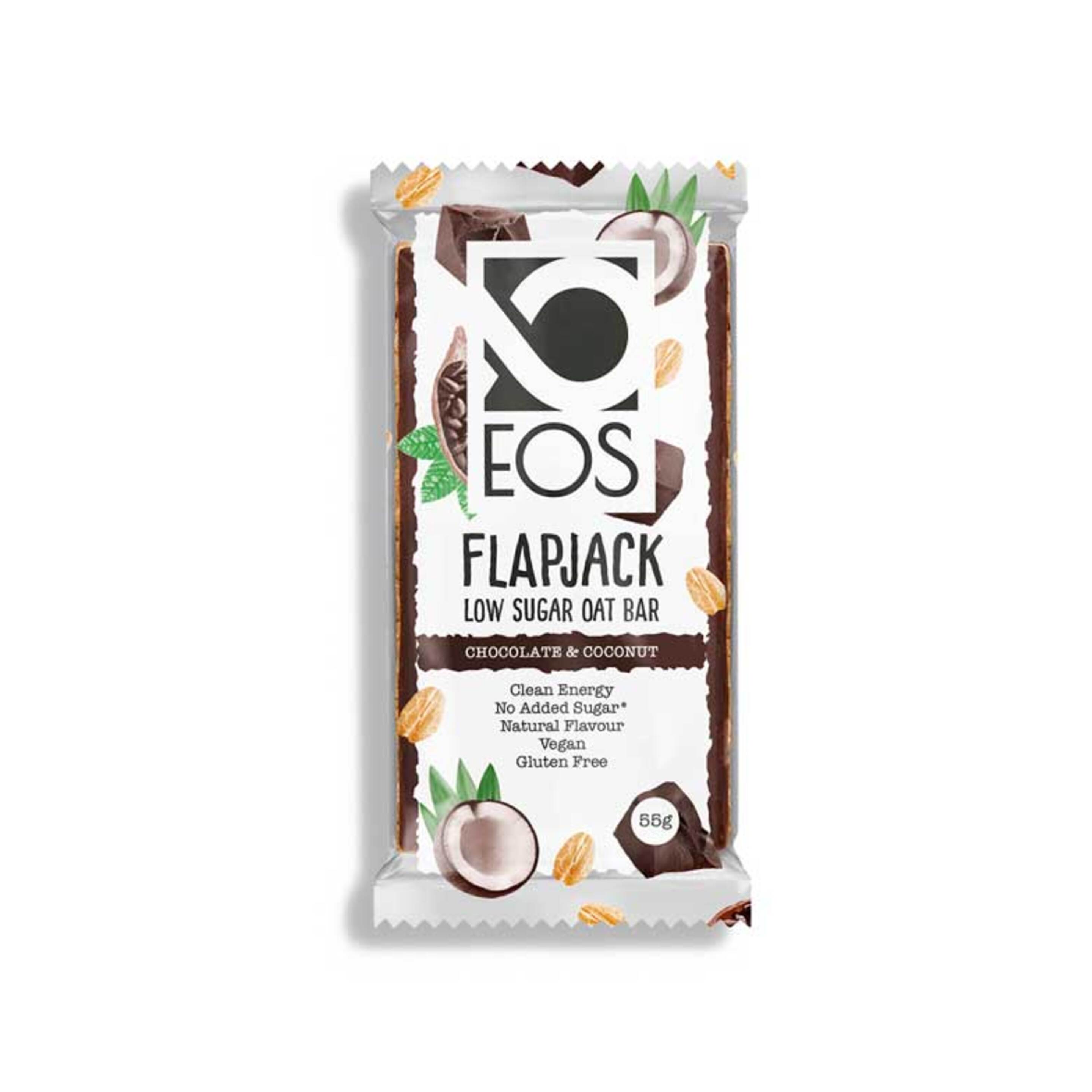 Flapjack Natural Chocolate Negro Eos - Sabor Chocolate Nego  MKP