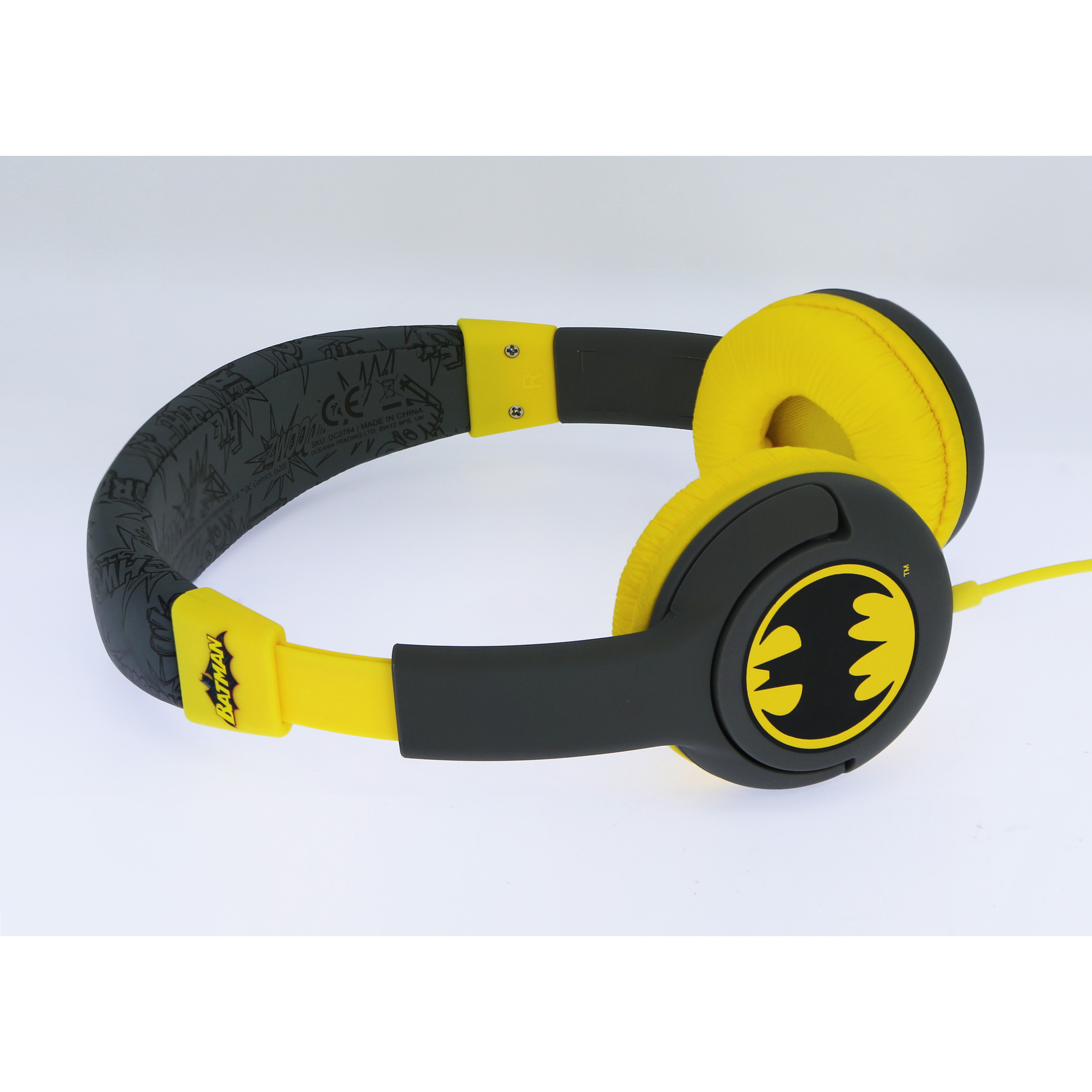 Otl Auriculares Infantiles Batman Bat Signal