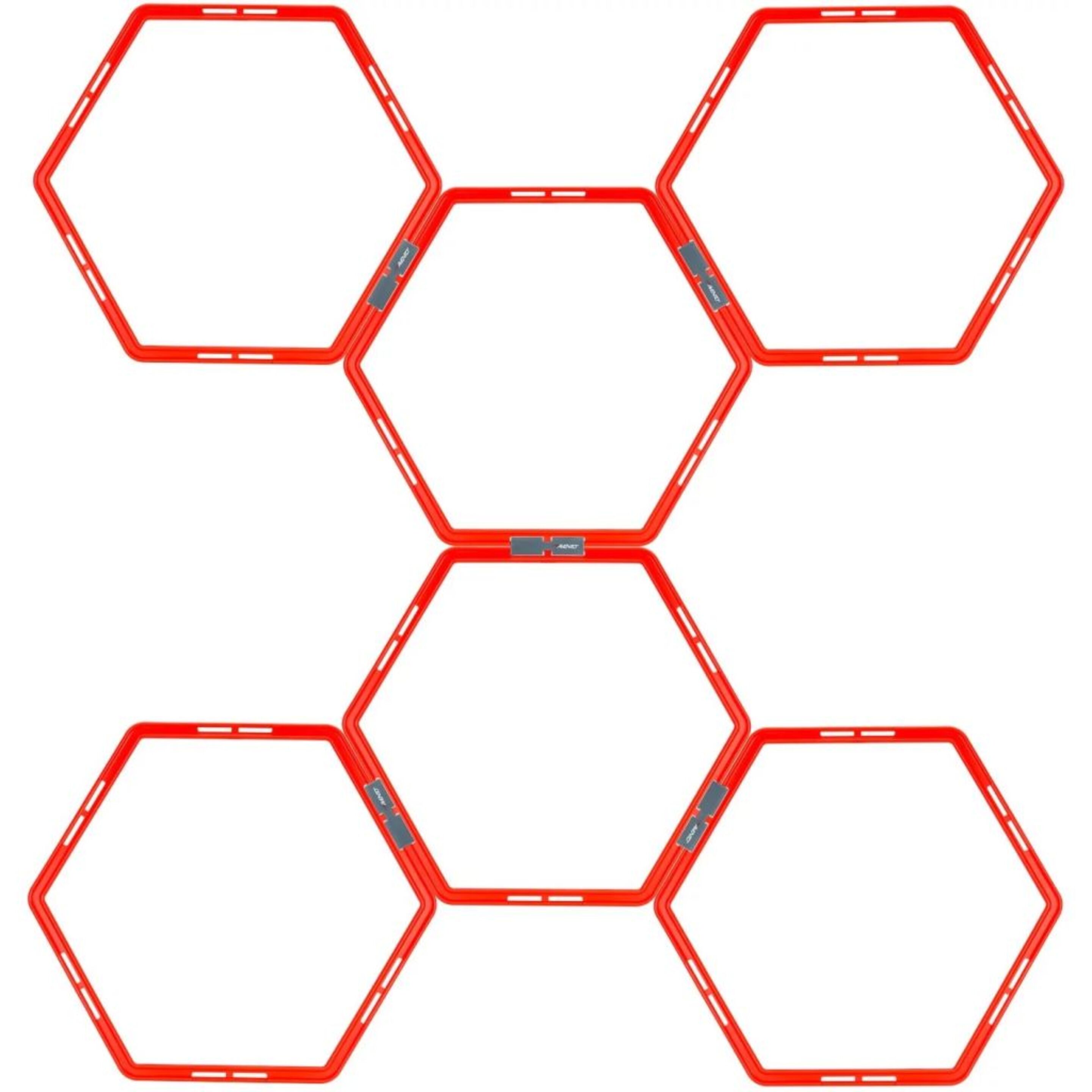 Avento Rejilla De Agilidad Hexagonal 6 Piezas