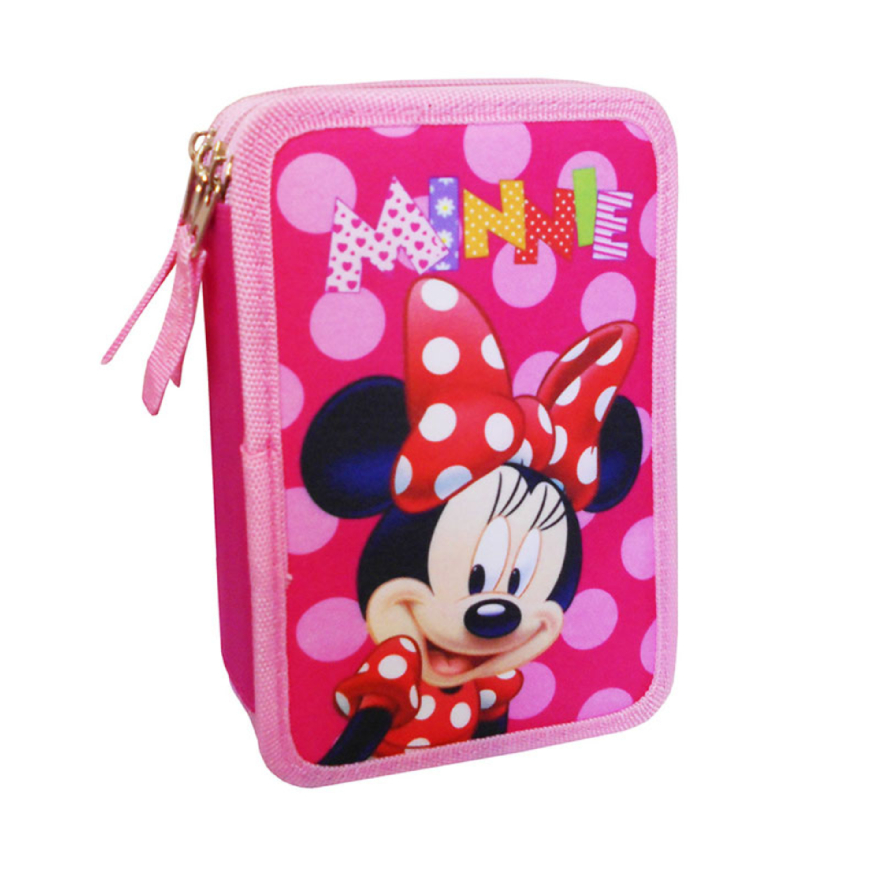 Mouse De Minnie Plumier Com Três Andares