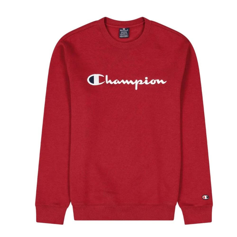 Sudadera Champion Cotton Logo. 219204 - granate - 