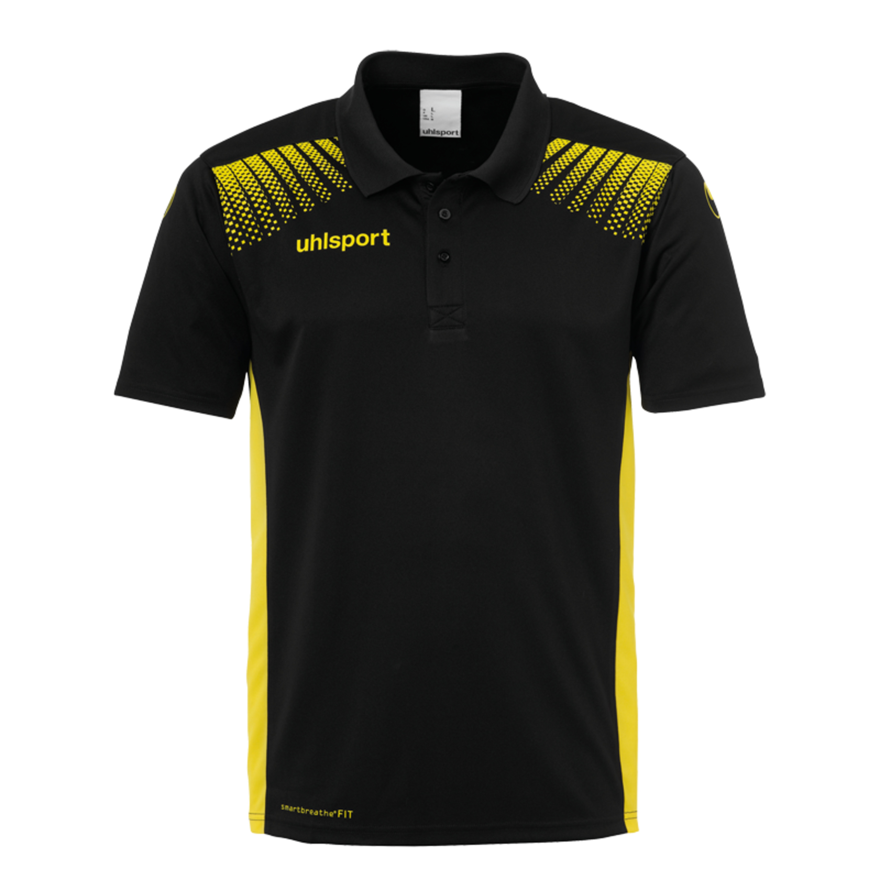 Goal Polo Negro/lima Amarillo Uhlsport