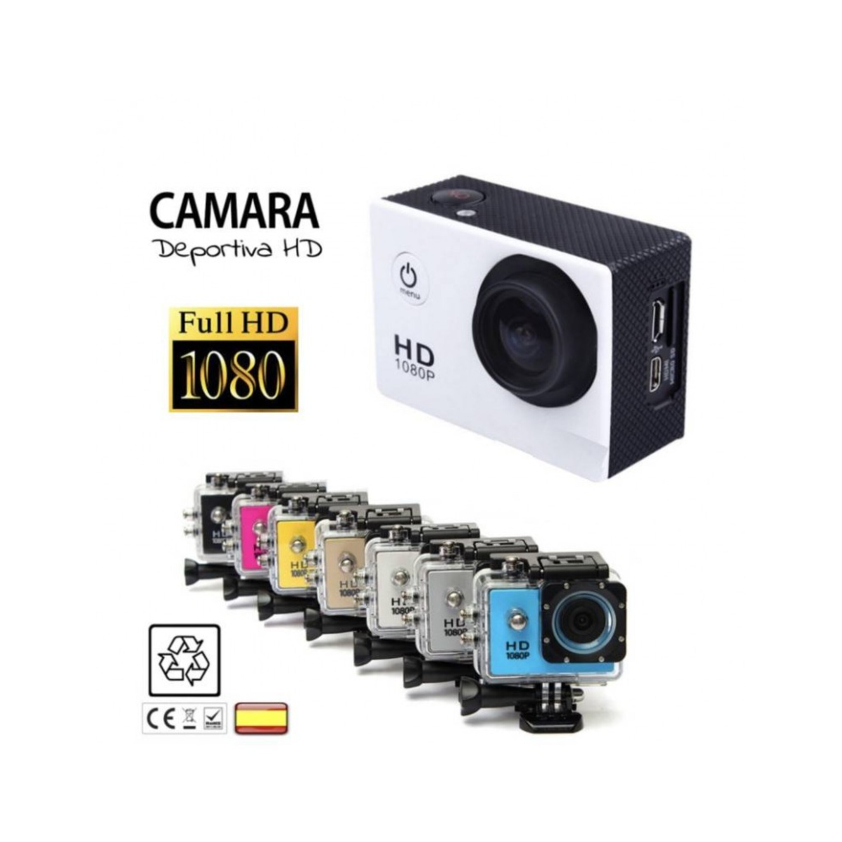 Cámara Sport 1080p