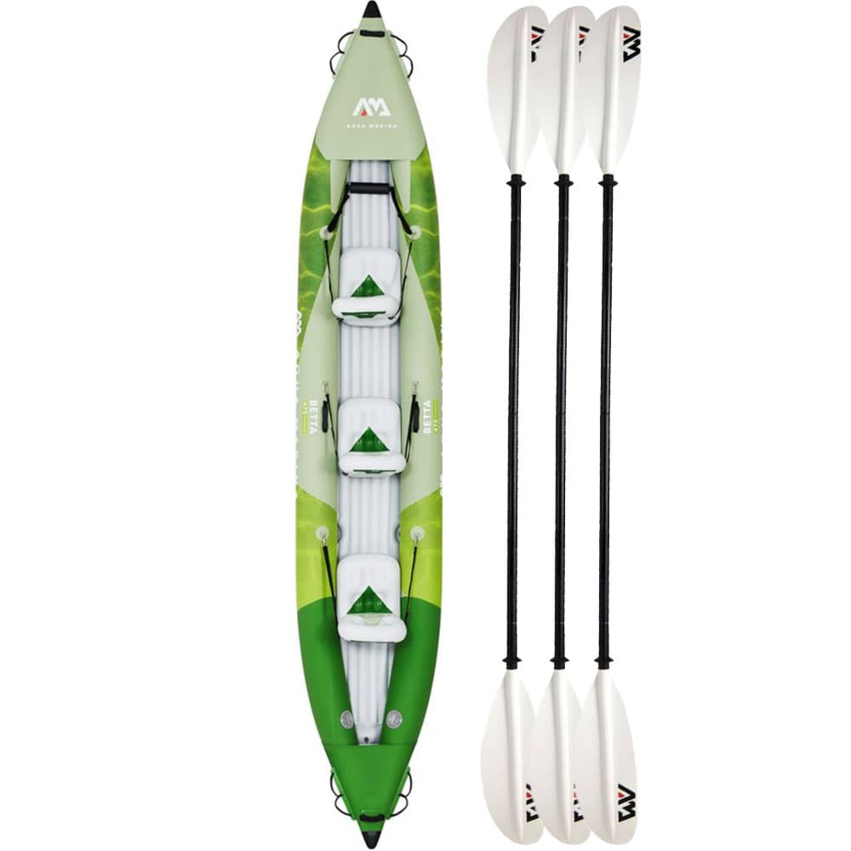 Kayak Hinchable Betta 475 - verde-gris - 