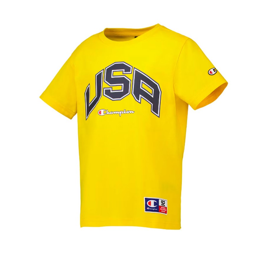 T-shirt Champion 306797-ys011 - amarillo - 
