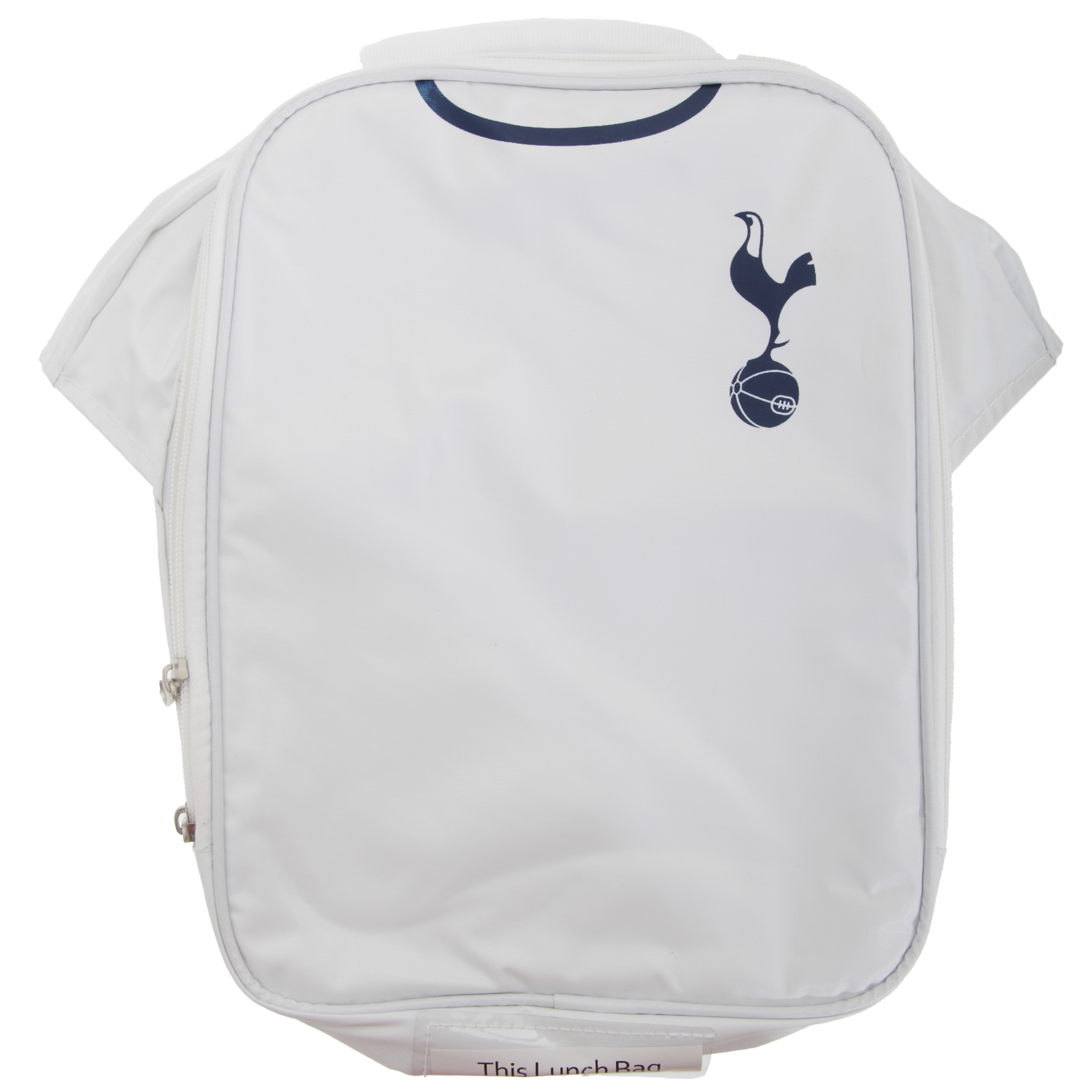 Bolsa Para La Comida / Almuerzo Con Diseño Oficial De  Tottenham Hotspur Fc (Blanco)