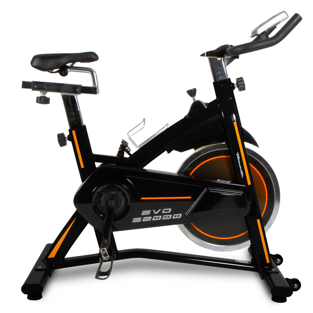 Bicicleta Indoor Bh Fitness Evo S2000 Ys2000 Utilização Regular - negro-naranja - 
