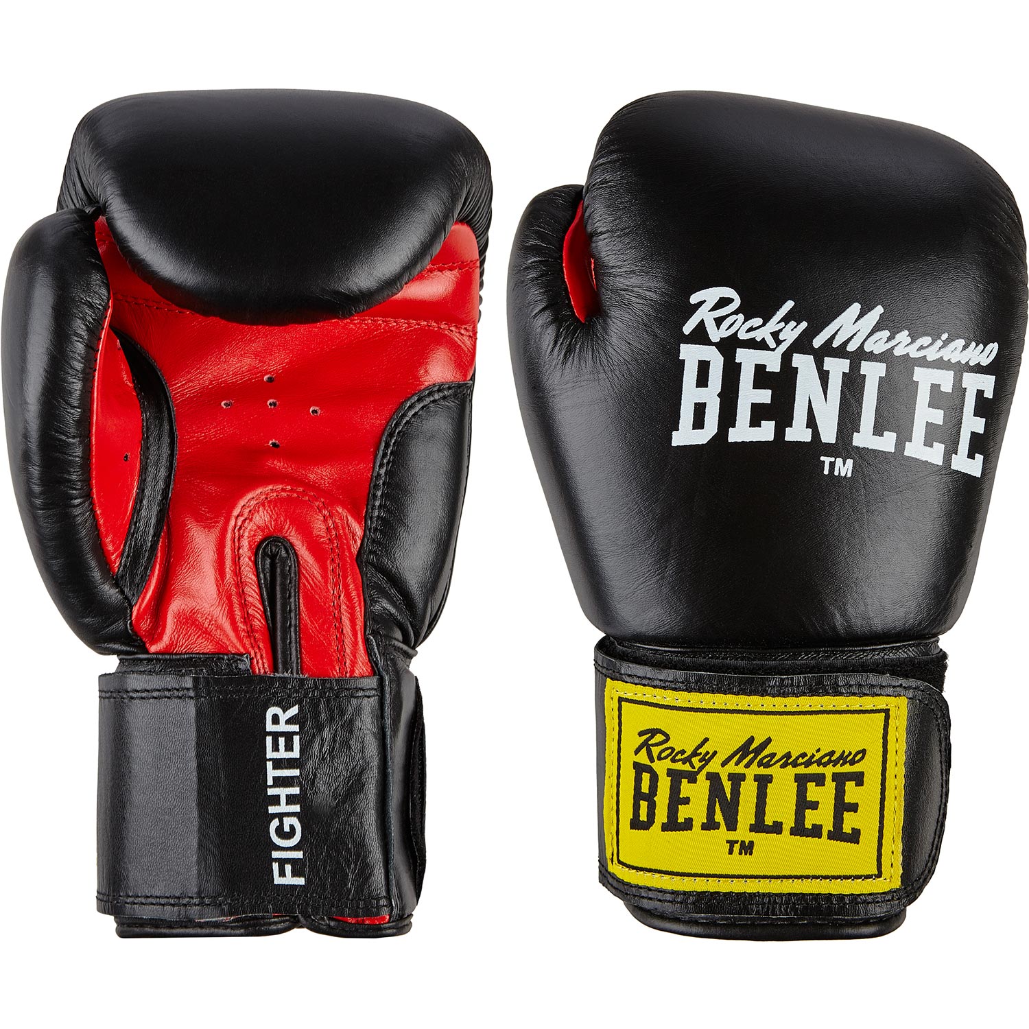 Guantes De Boxeo Benlee Fighter - negro - 