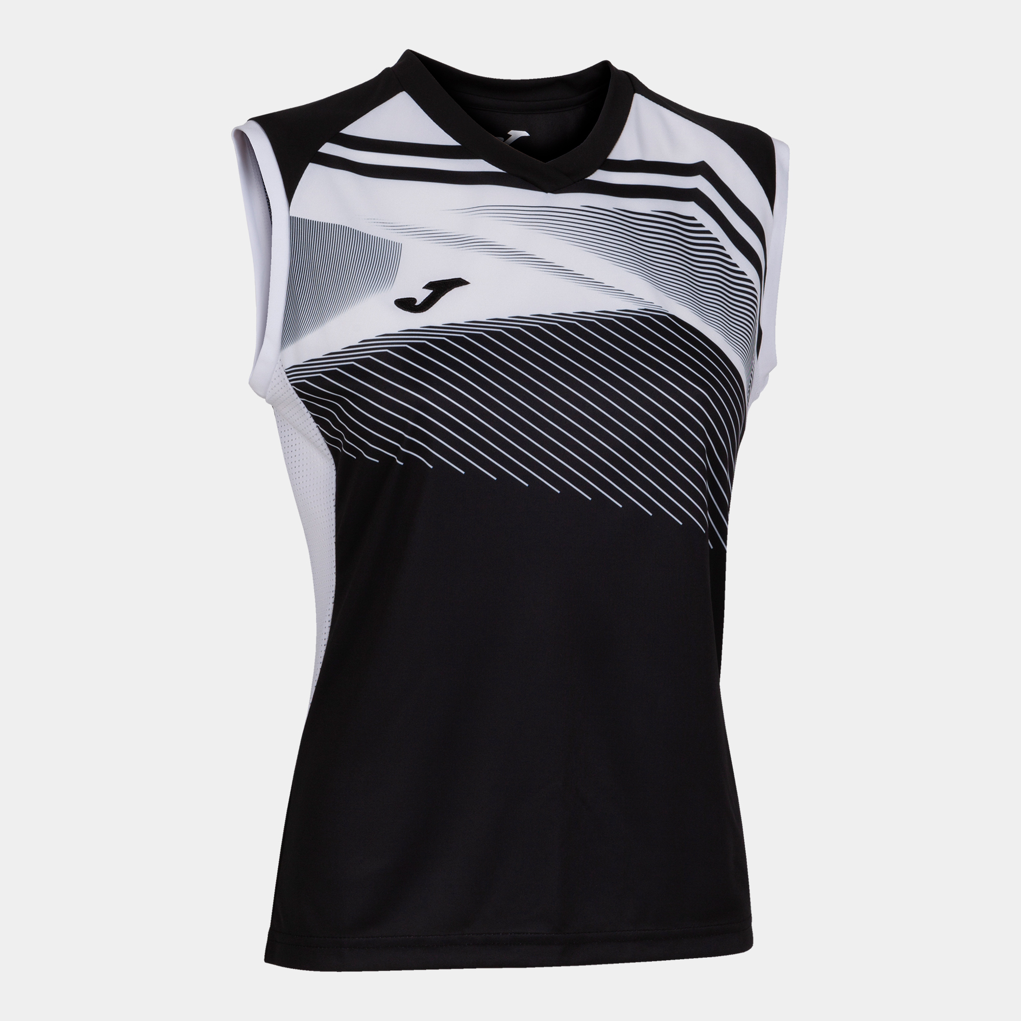 Camiseta Sin Mangas Joma Supernova Ii Negro Blanco