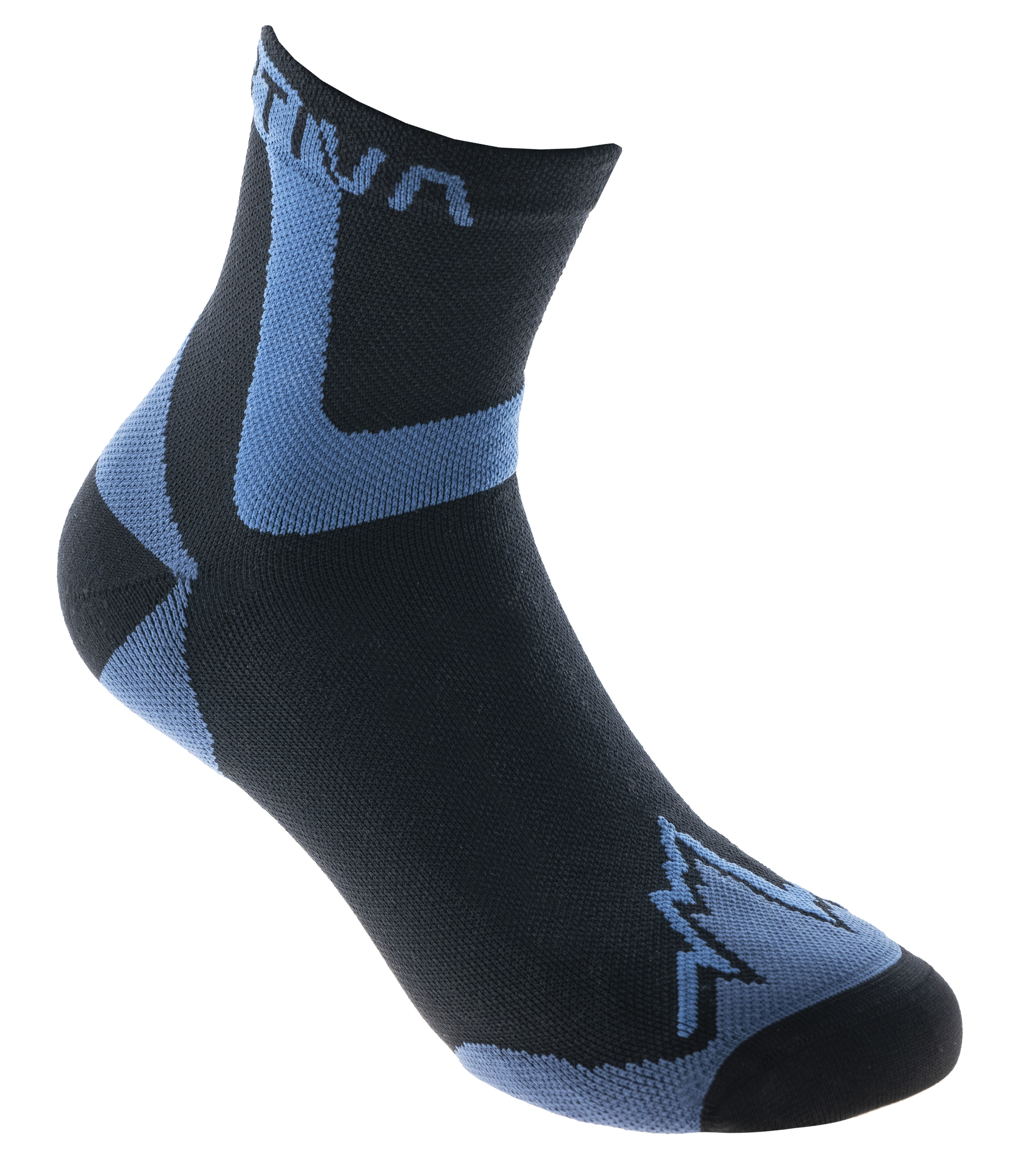Meias Ultra Running Sock - Netuno Preto La Sportiva - negro-azul - 