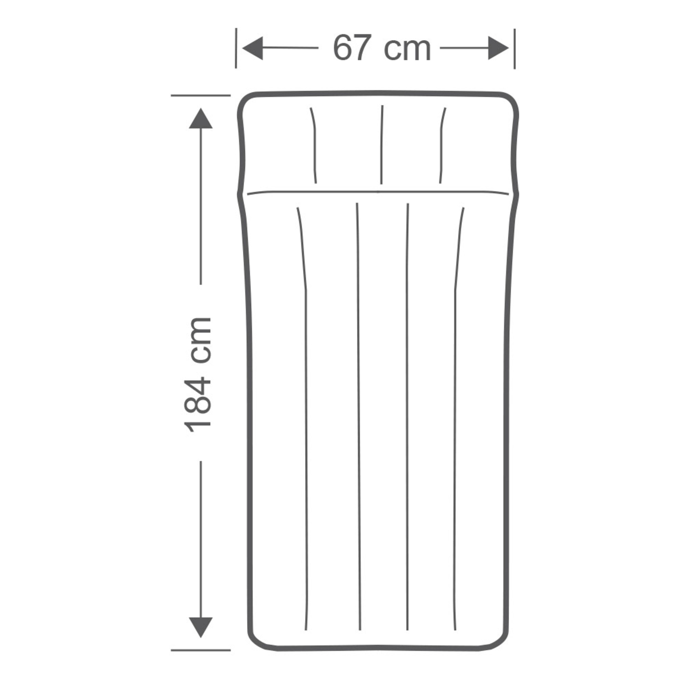 Colchoneta Hinchable Intex De Camping 67x184x17 Cm