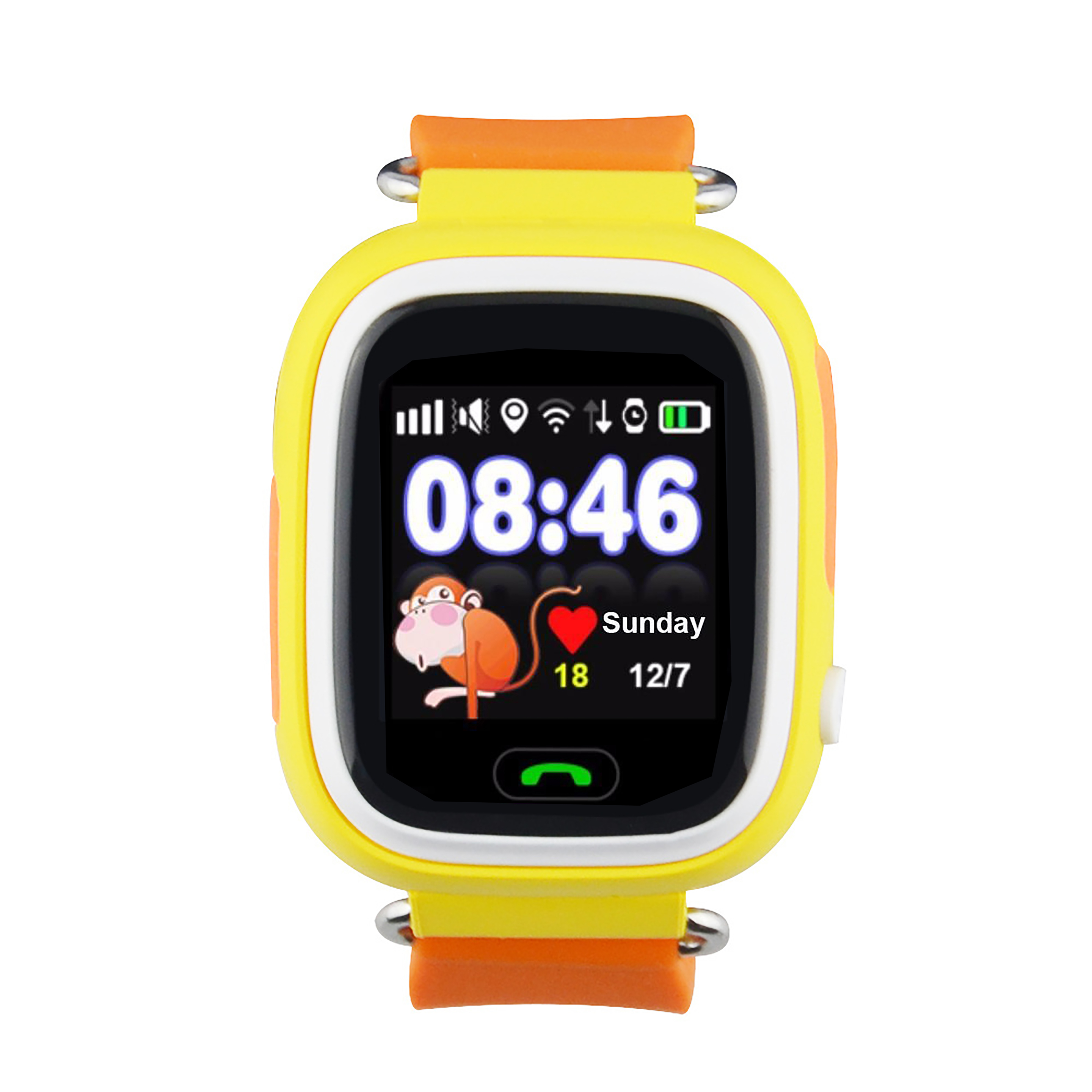 Leotec Smartwatch Kids Way Gps Naranja