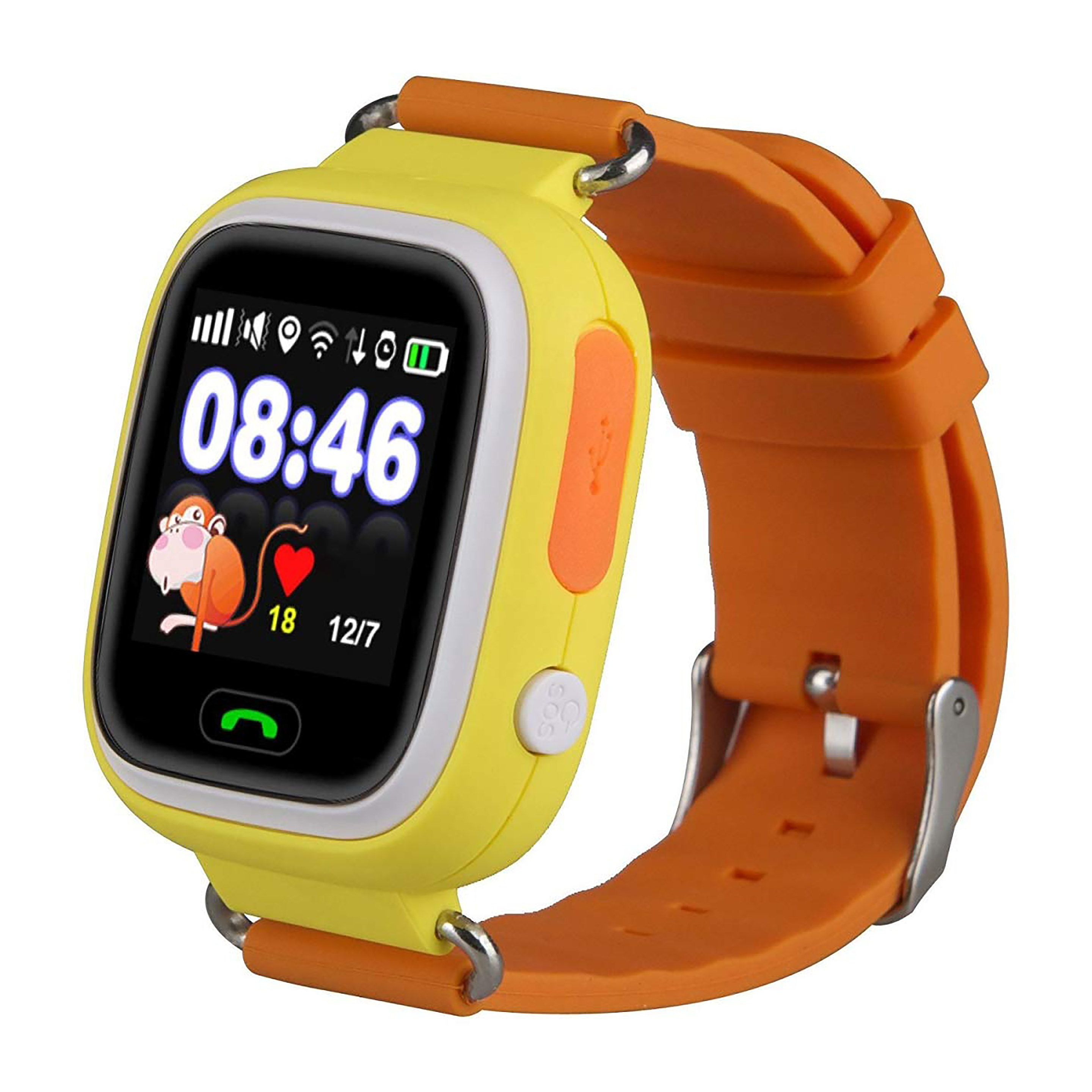 Leotec Smartwatch Kids Way Gps Naranja