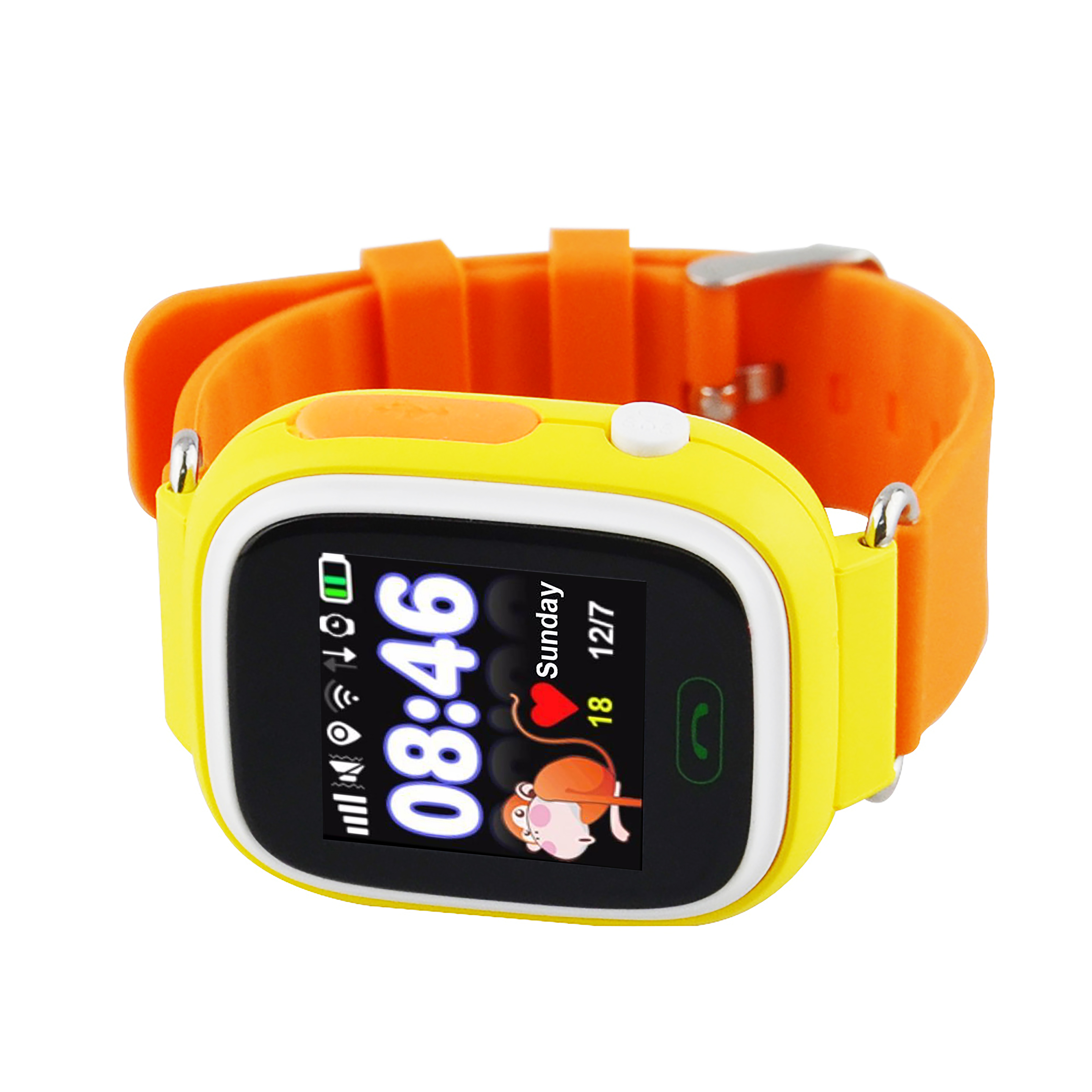 Leotec Smartwatch Kids Way Gps Naranja