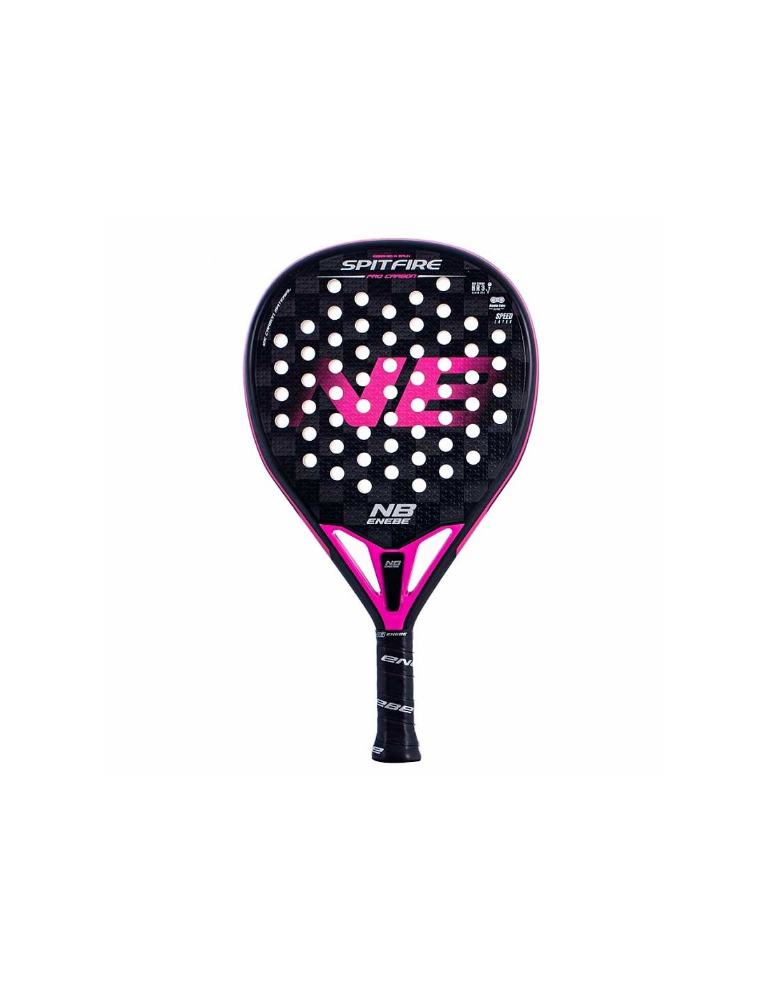 Padel Racket Enebe Spitfire Woman 2022 - negro-rosa - 