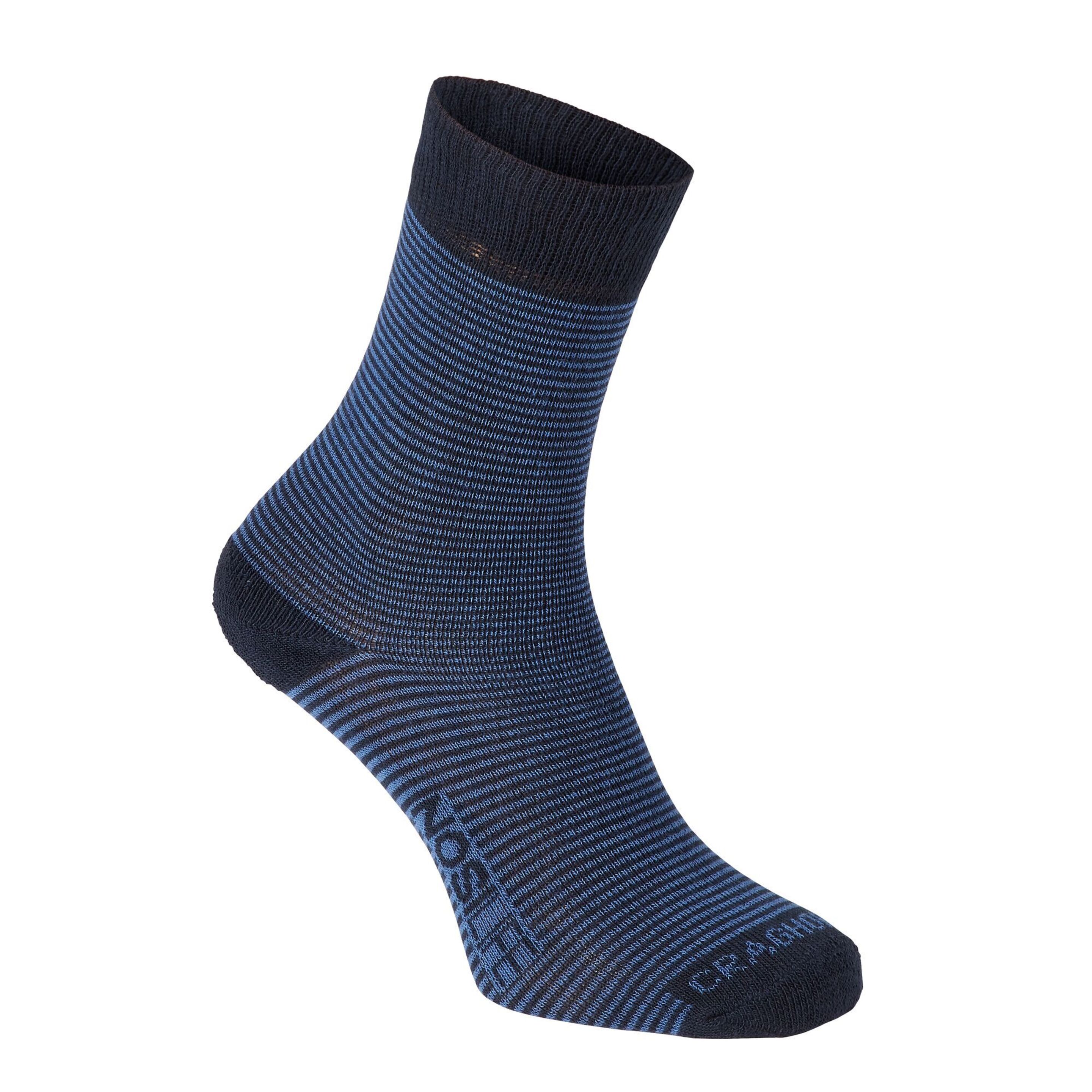 Calcetines Deportivos Tecnología Nosilife Para Hombre Caballero (Paquete De 2) Craghoppers (Azul)