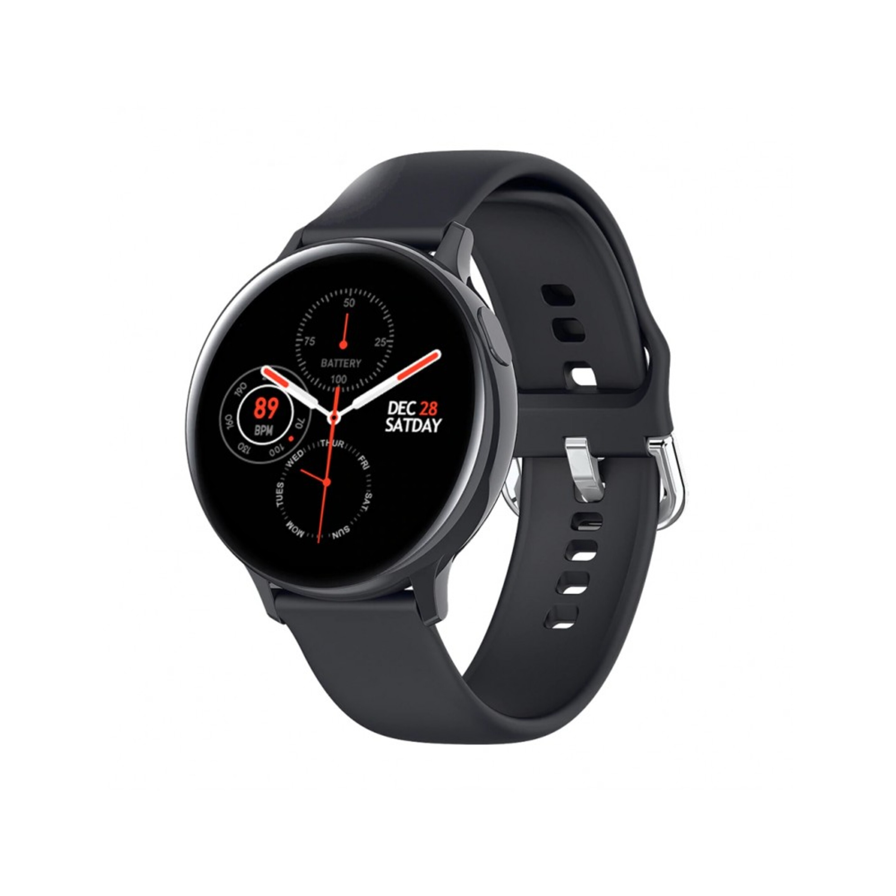 Smartwatch Lsktech® Unisex, Pantalla Full Táctil Ip68, Monitor Ritmo Cardíaco,para Ios/android.     