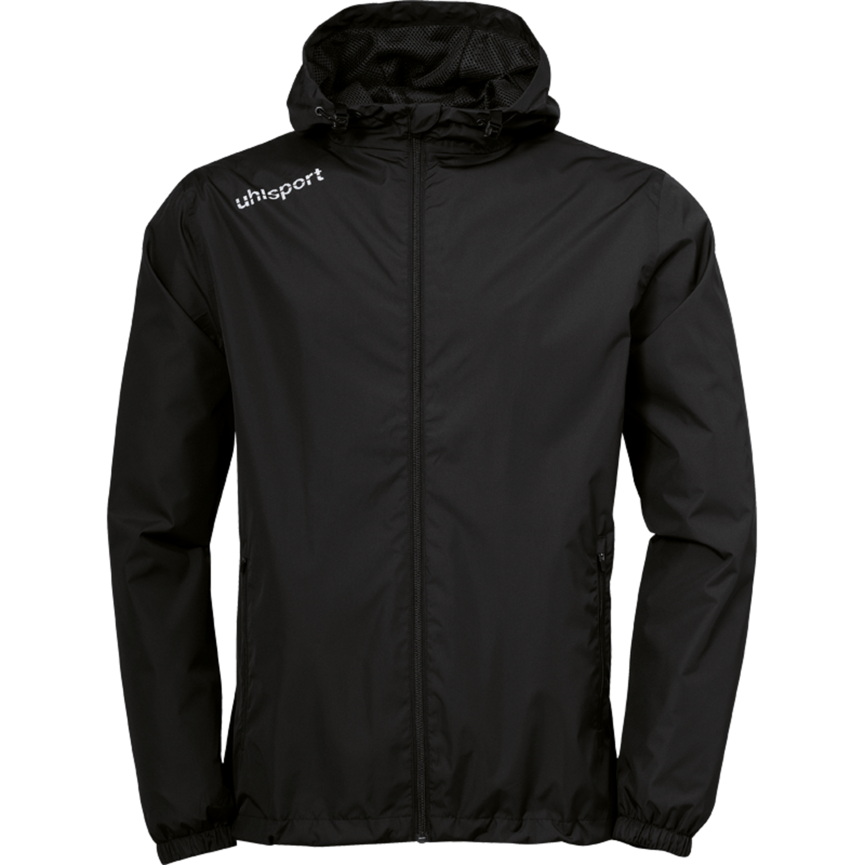 Essential Rain Jacket Negro/blanco Uhlsport