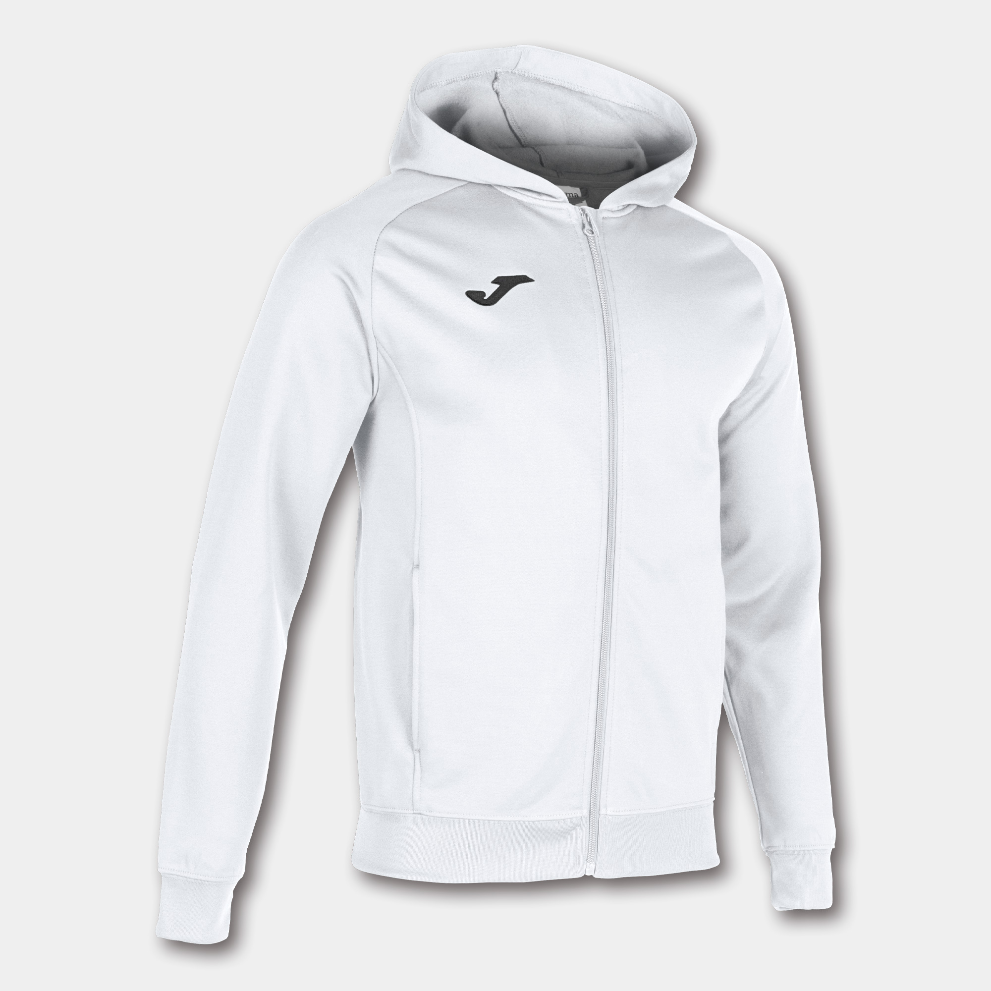 Chaqueta Con Capucha Joma Menfis Blanco