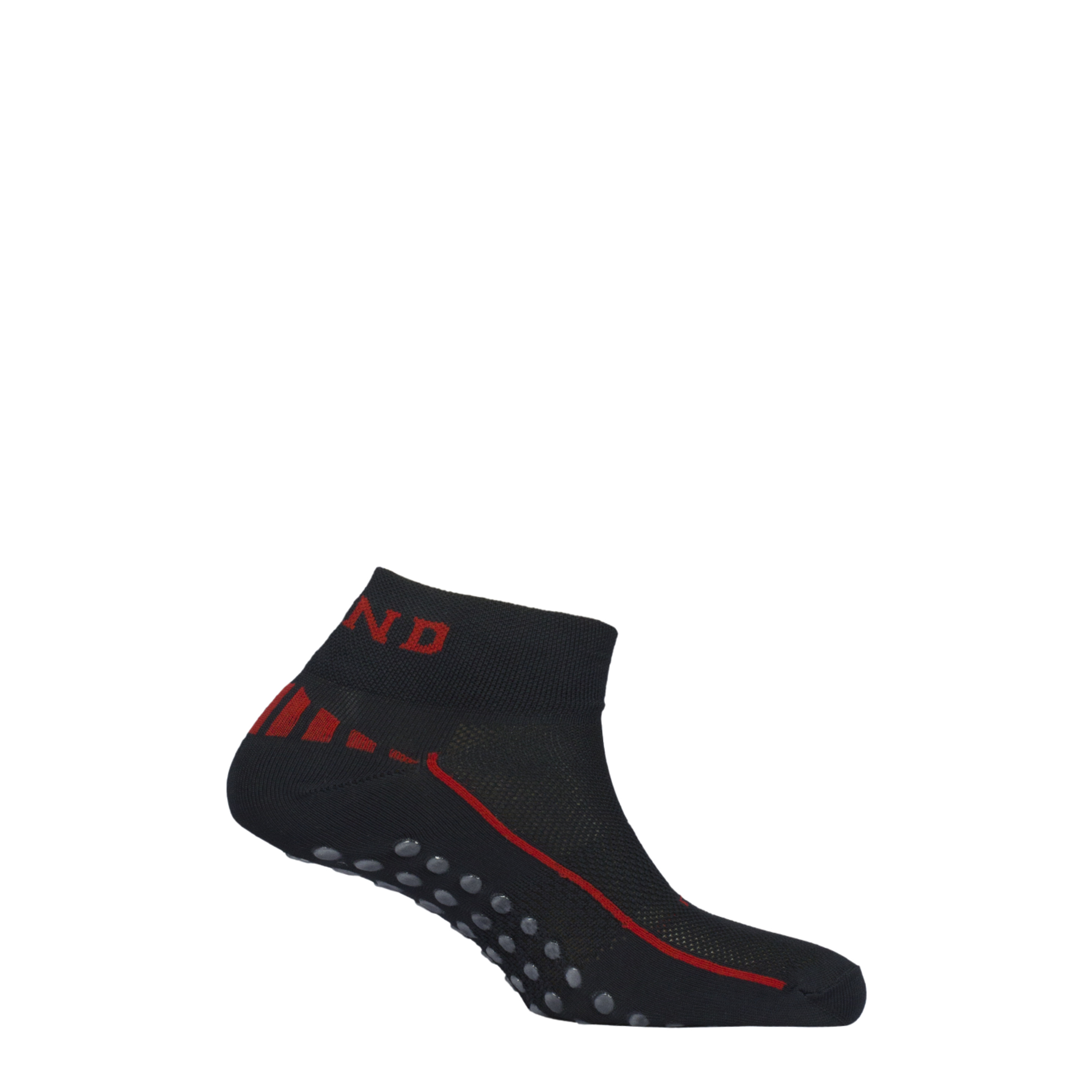 Calcetines Antideslizantes - negro-rojo - 