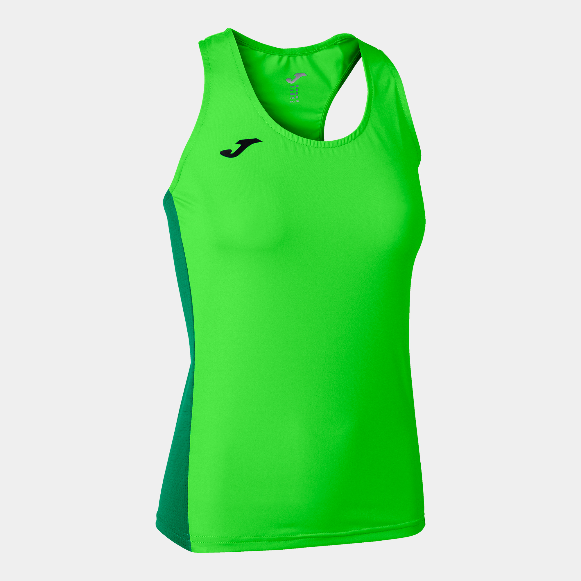 Camiseta Tirantes Joma R-winner Verde Flúor - verde-fluor - 