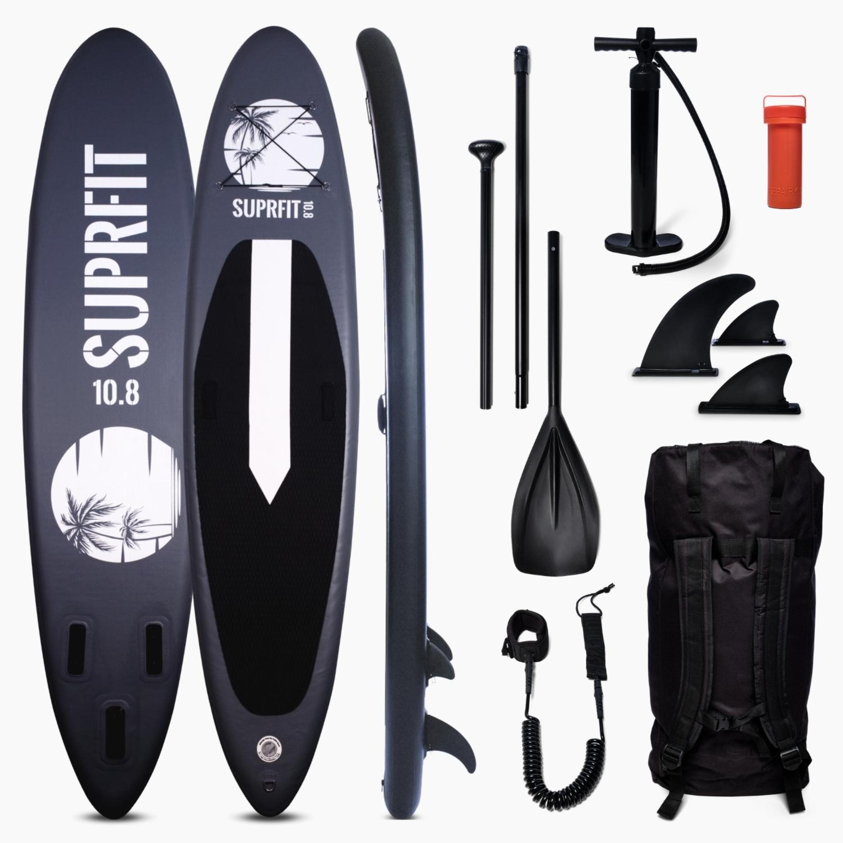 Tabla De Paddle Surf Suprfit Hinchable Set Halia - Gris - Tabla De Paddle Surf Hinchable  MKP