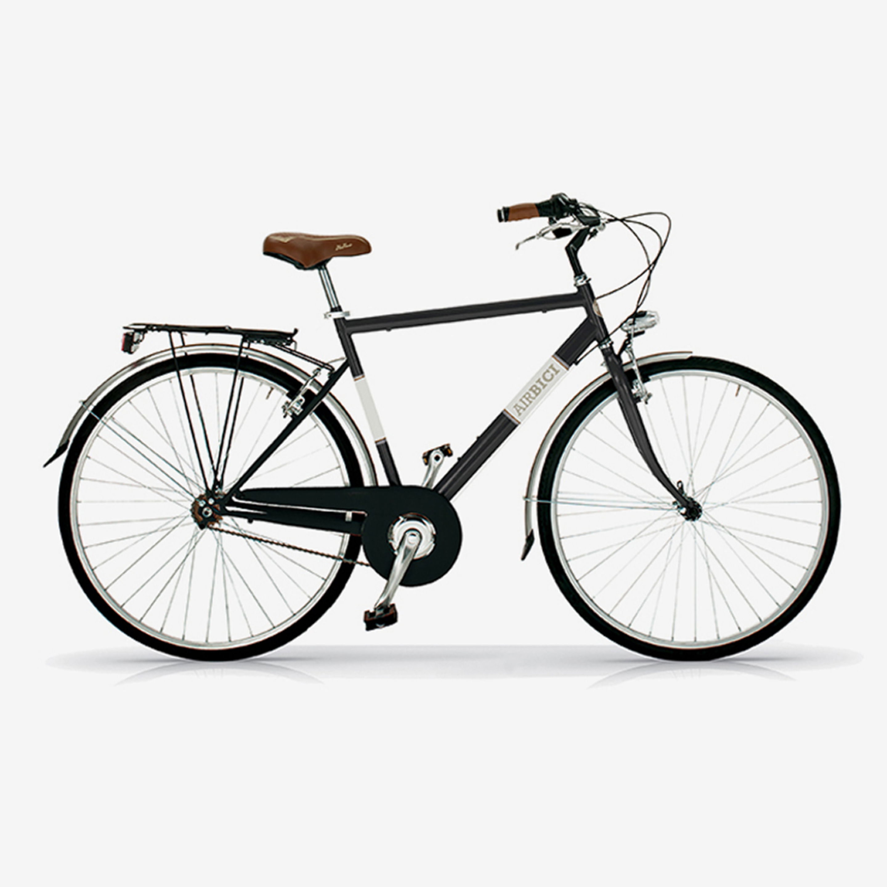 Bicicleta De Ciudad Airbici 605m Allure - Negro - Vintage, paseo, ciudad  MKP