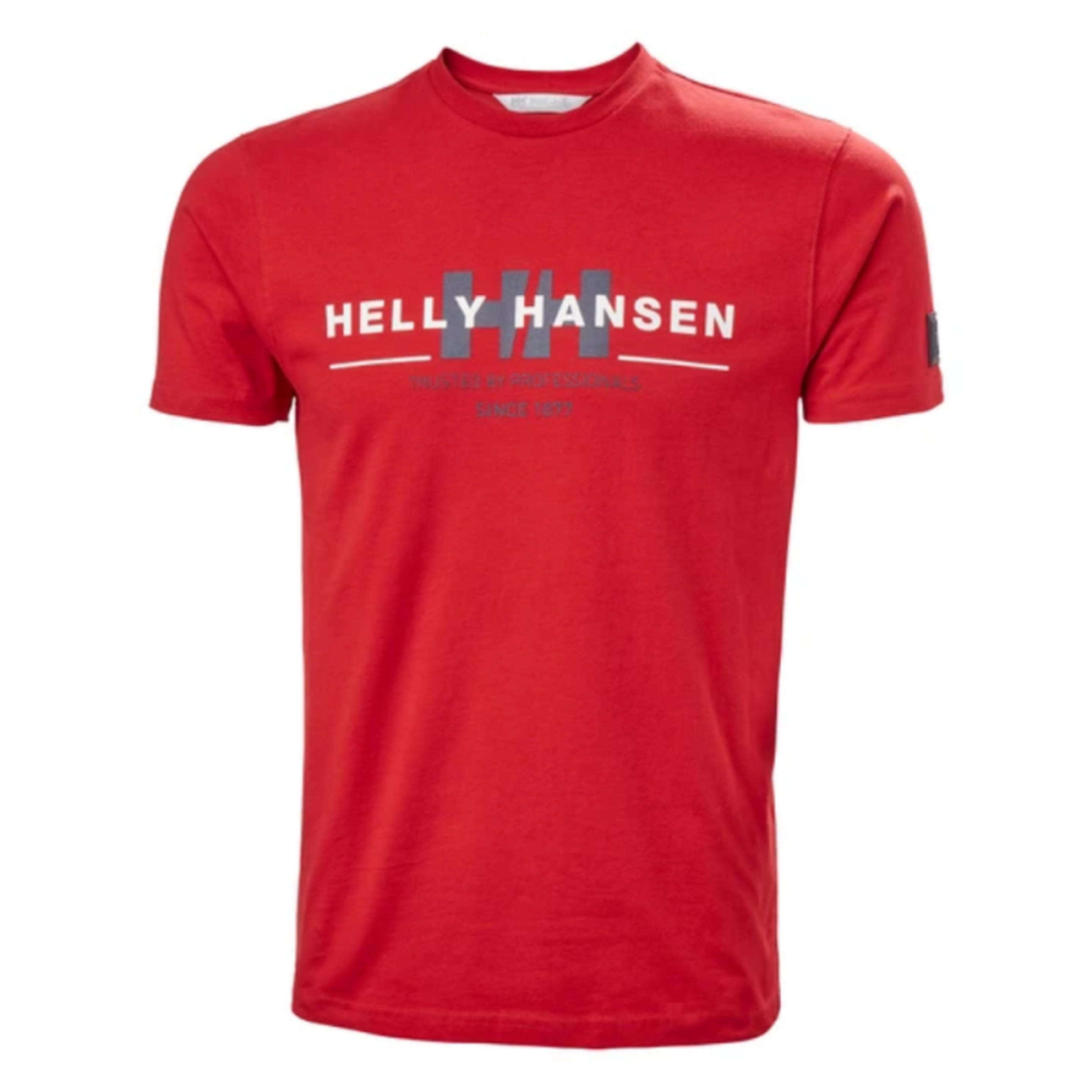 Camiseta Helly Hansen Rwb Graphic Manga Corta - Rojo  MKP