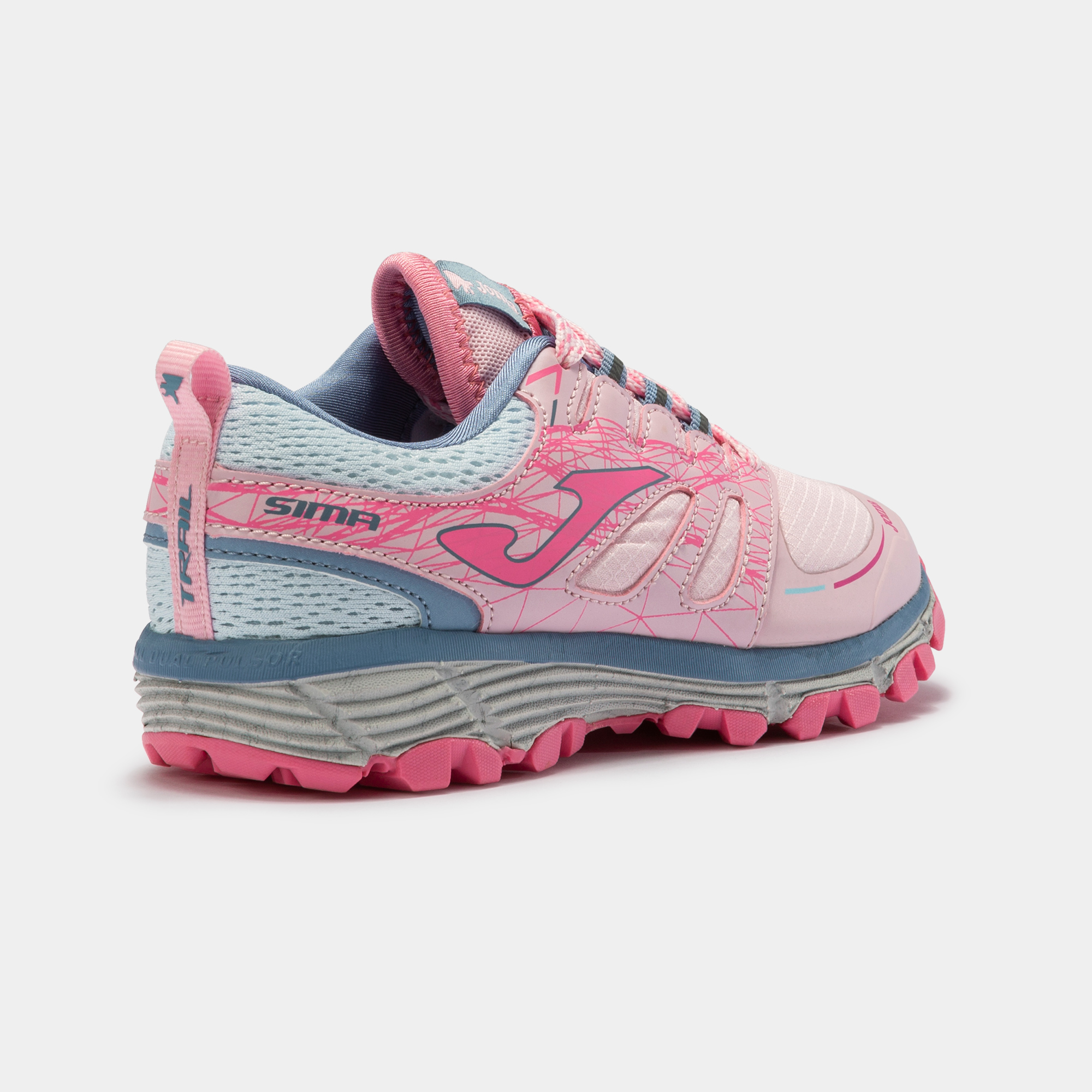 Zapatillas Joma J.sima Jr 22 Rosa Gris